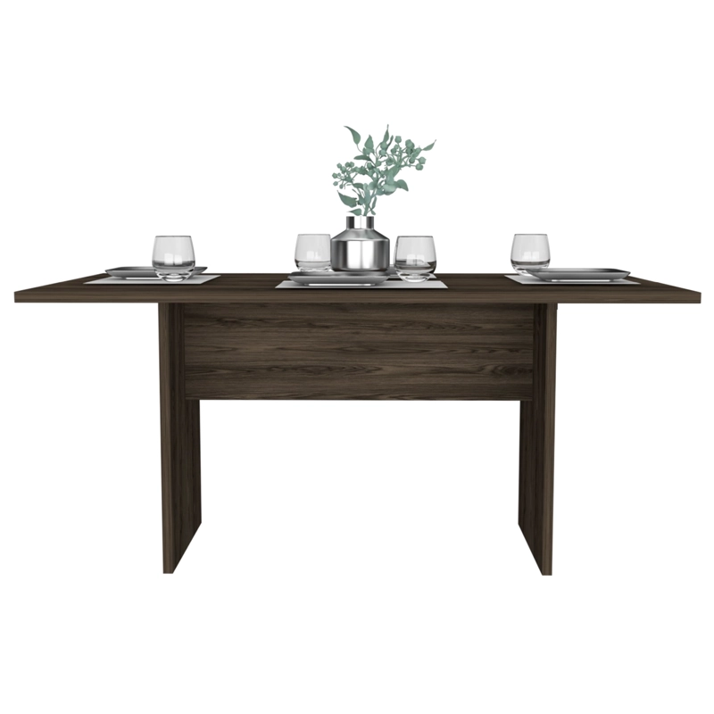 MESA DE COMEDOR BEIJING 6 PUESTOS COÑAC 74,6X160X90 CM - 2