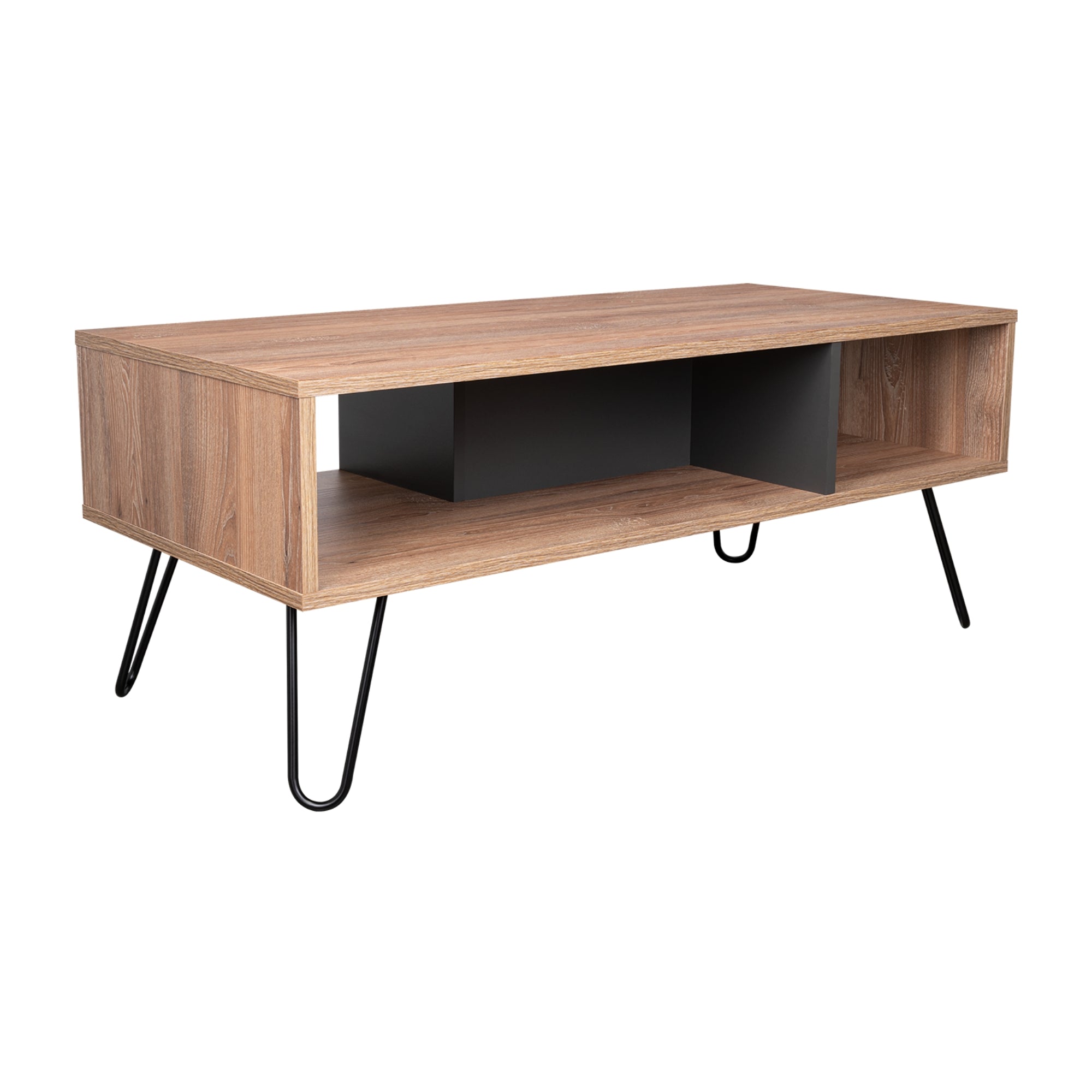 MESA DE CENTRO VASSEL 40X101,1X45 CM MIELY PLOMO - 4