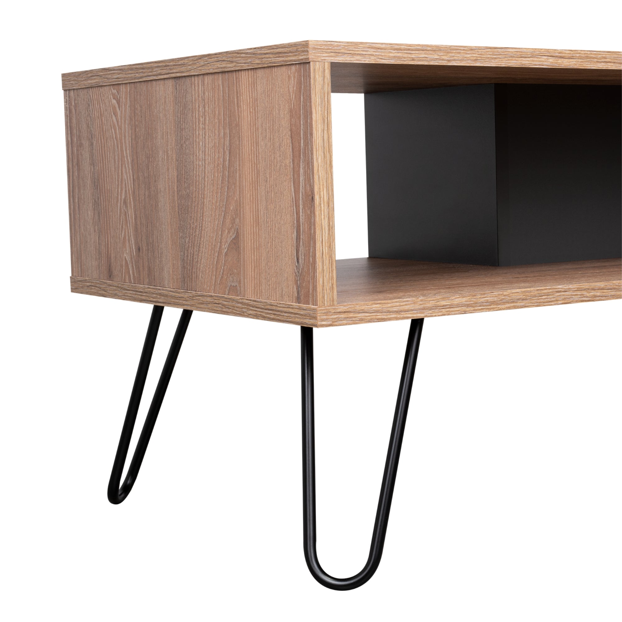 MESA DE CENTRO VASSEL 40X101,1X45 CM MIELY PLOMO - 8
