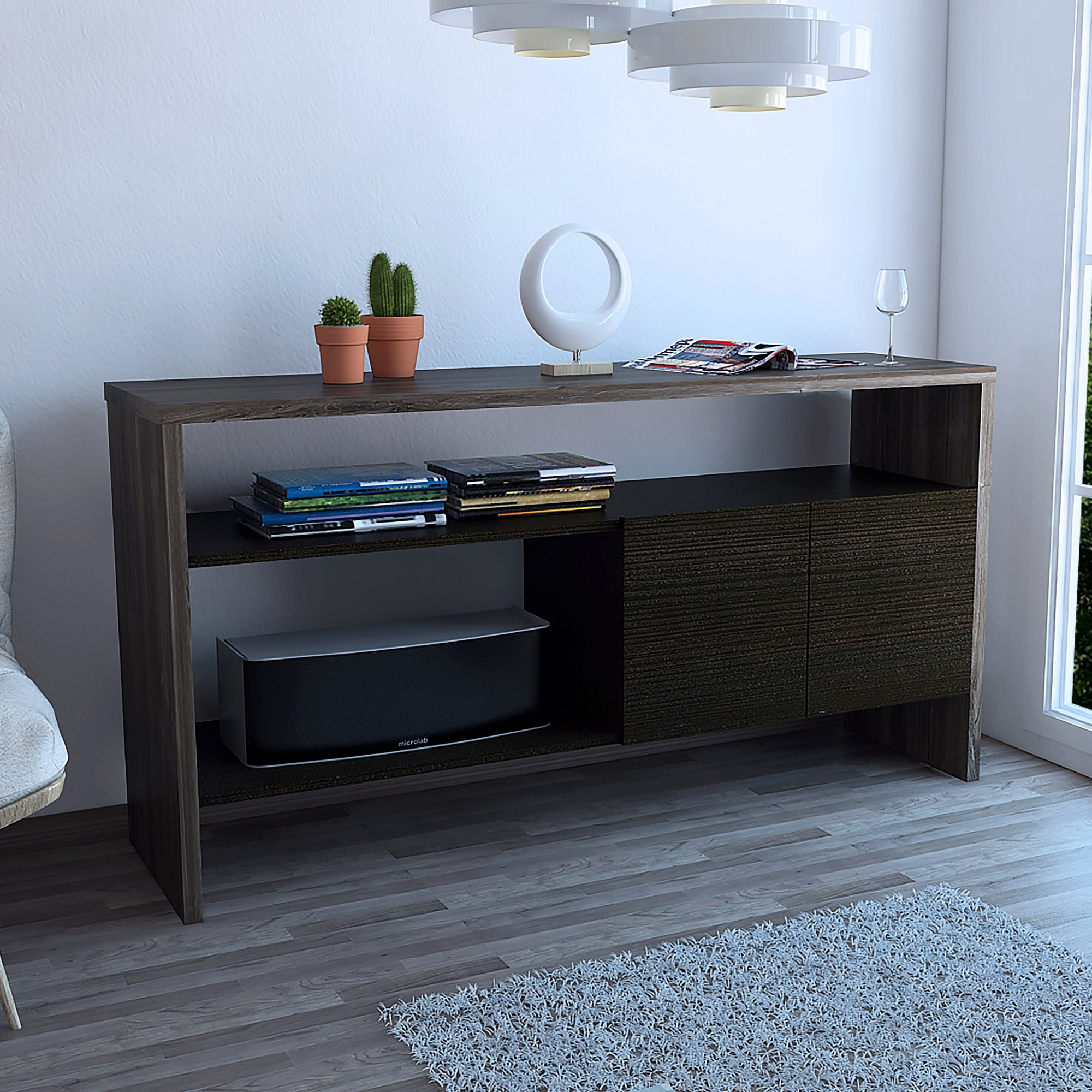 ARRIMO BELLAGIO SIENA Y WENGUE 80X120X35 CM - 5