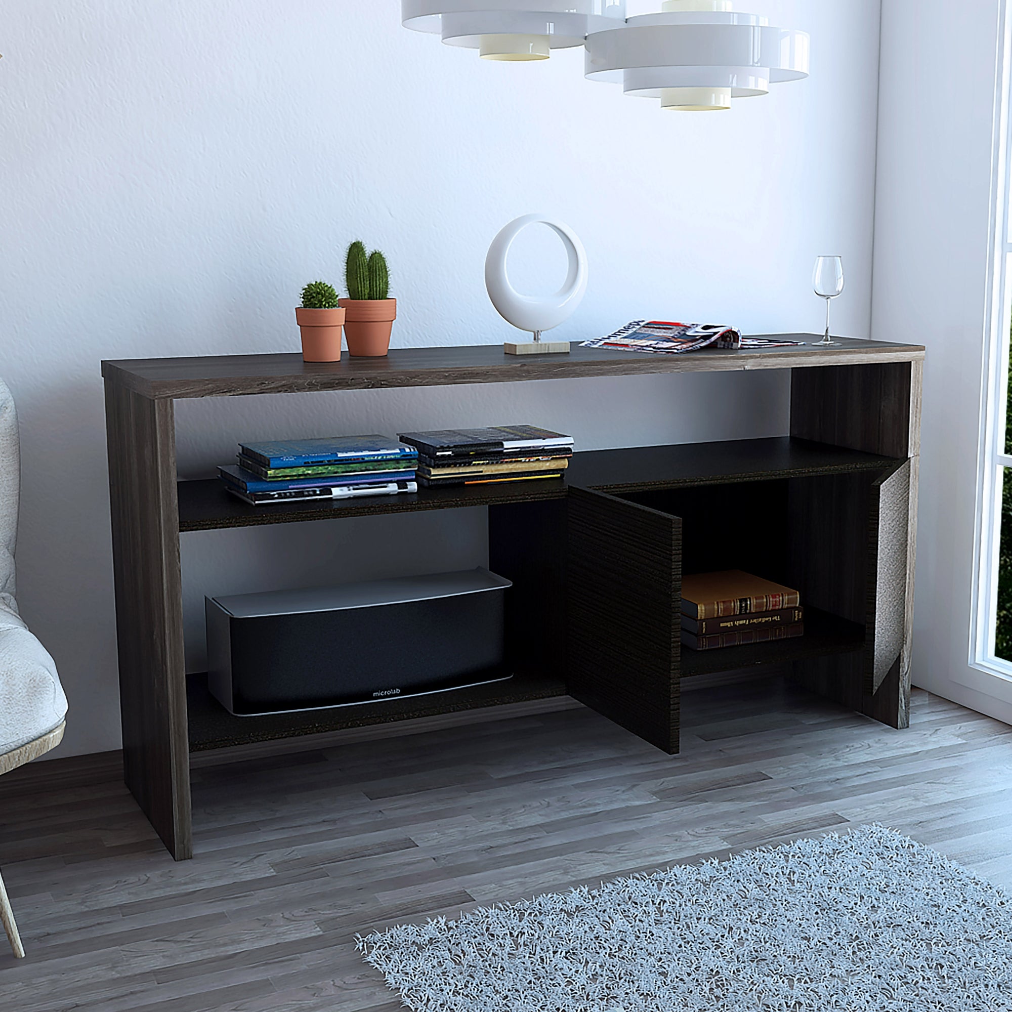 ARRIMO BELLAGIO SIENA Y WENGUE 80X120X35 CM - 6