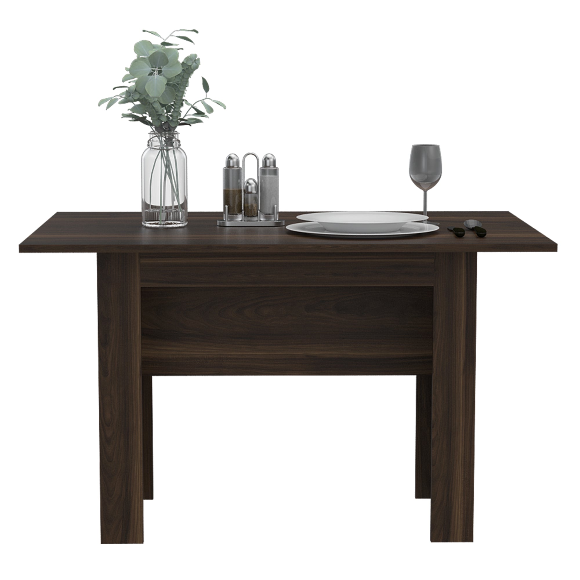 MESA DE COMEDOR 4 PUESTOS CLASSIC CAFE  OSCURO - 2