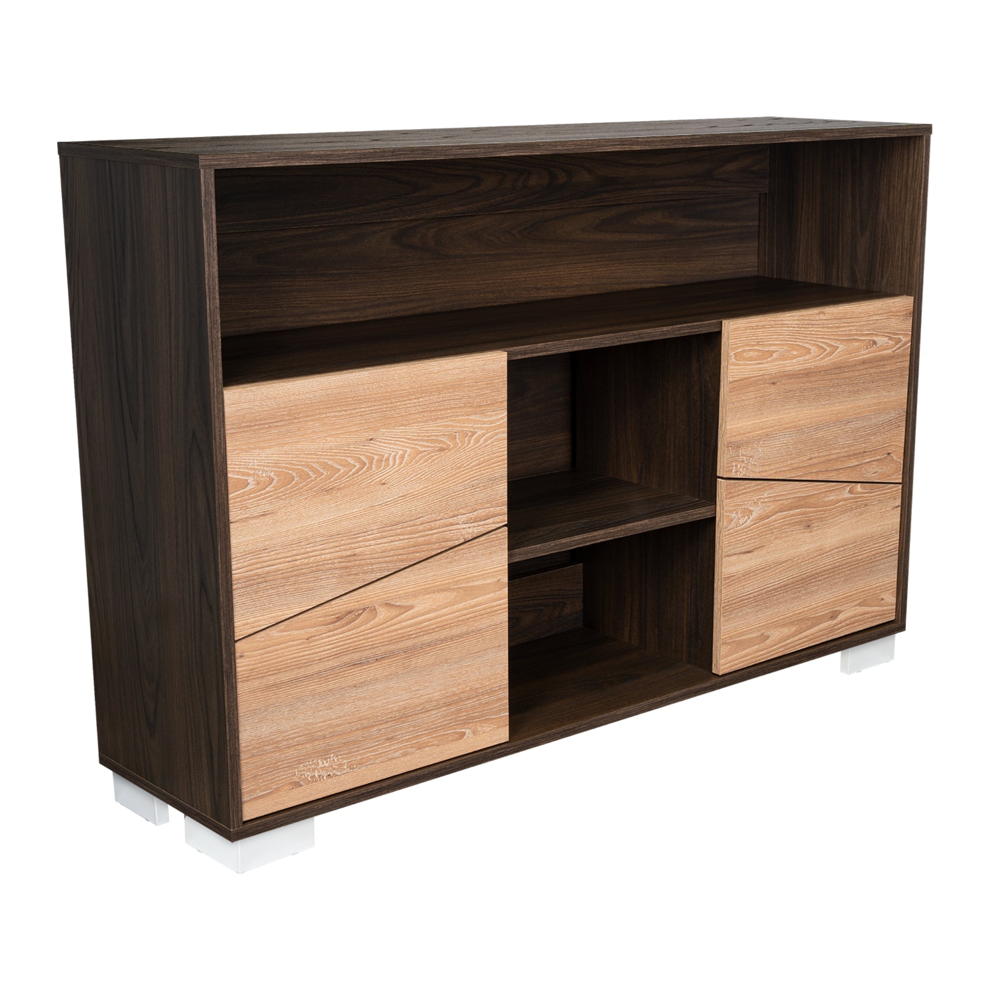 ARRIMO FRAKTAL CAFE Y MIEL 4 PUERTAS 82X120X32,6 CM - 5