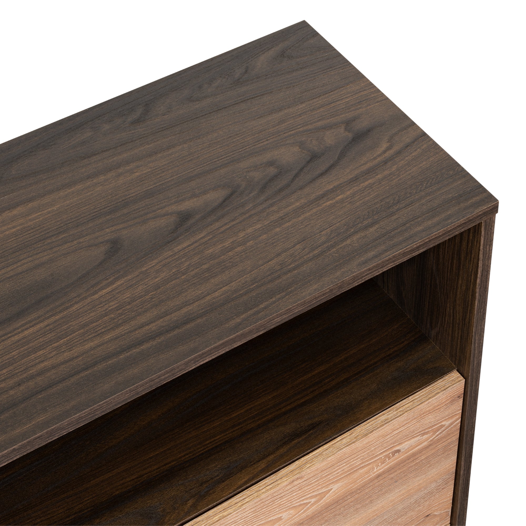 ARRIMO FRAKTAL CAFE Y MIEL 4 PUERTAS 82X120X32,6 CM - 9