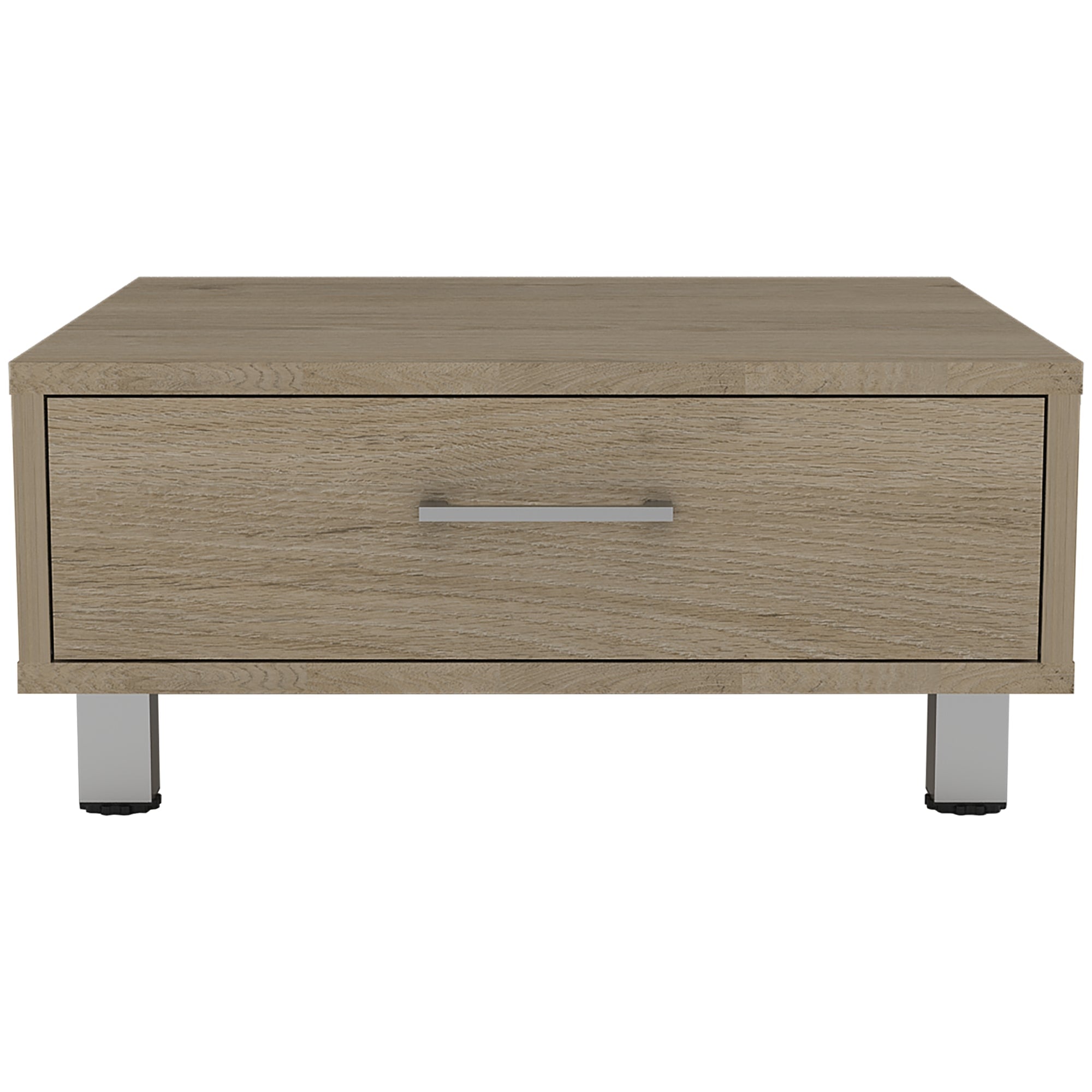 MESA DE CENTRO 1 CAJON 60X60 CM ROVERE - 4