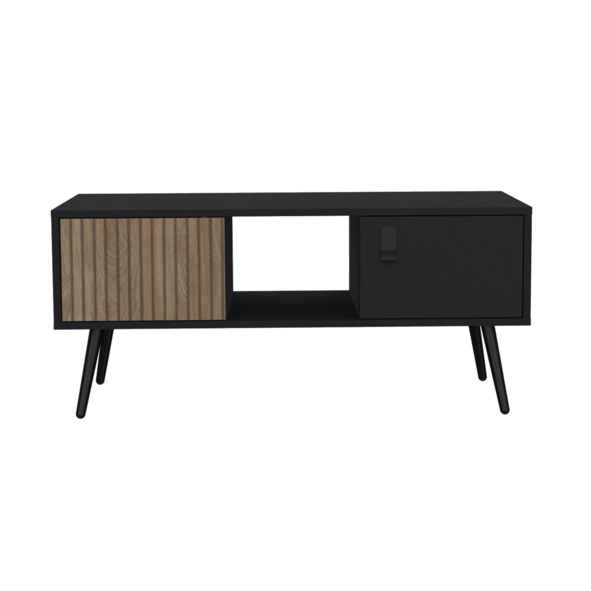 MESA DE CENTRO 45X100X40 CM FUNES ECO WENGUE - 6