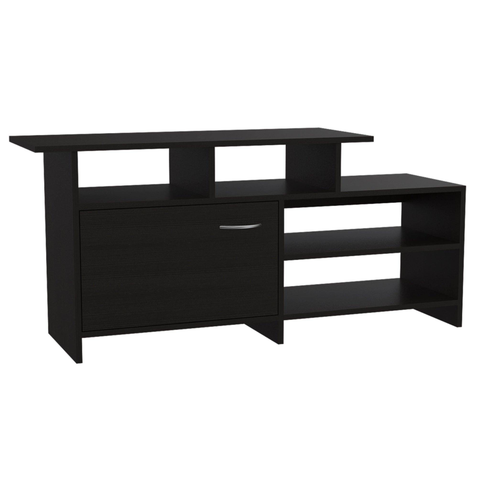 RACK TV 32' LIMA 1 PUERTA 54,4X119X35,2 CM WENGUE - 3
