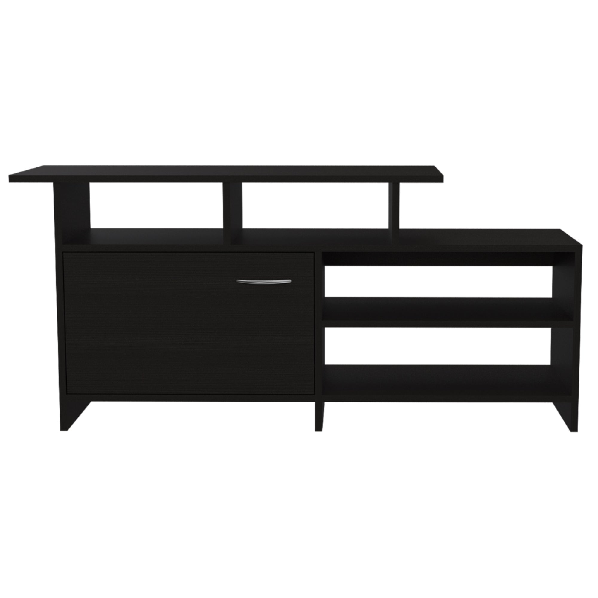 RACK TV 32' LIMA 1 PUERTA 54,4X119X35,2 CM WENGUE - 4