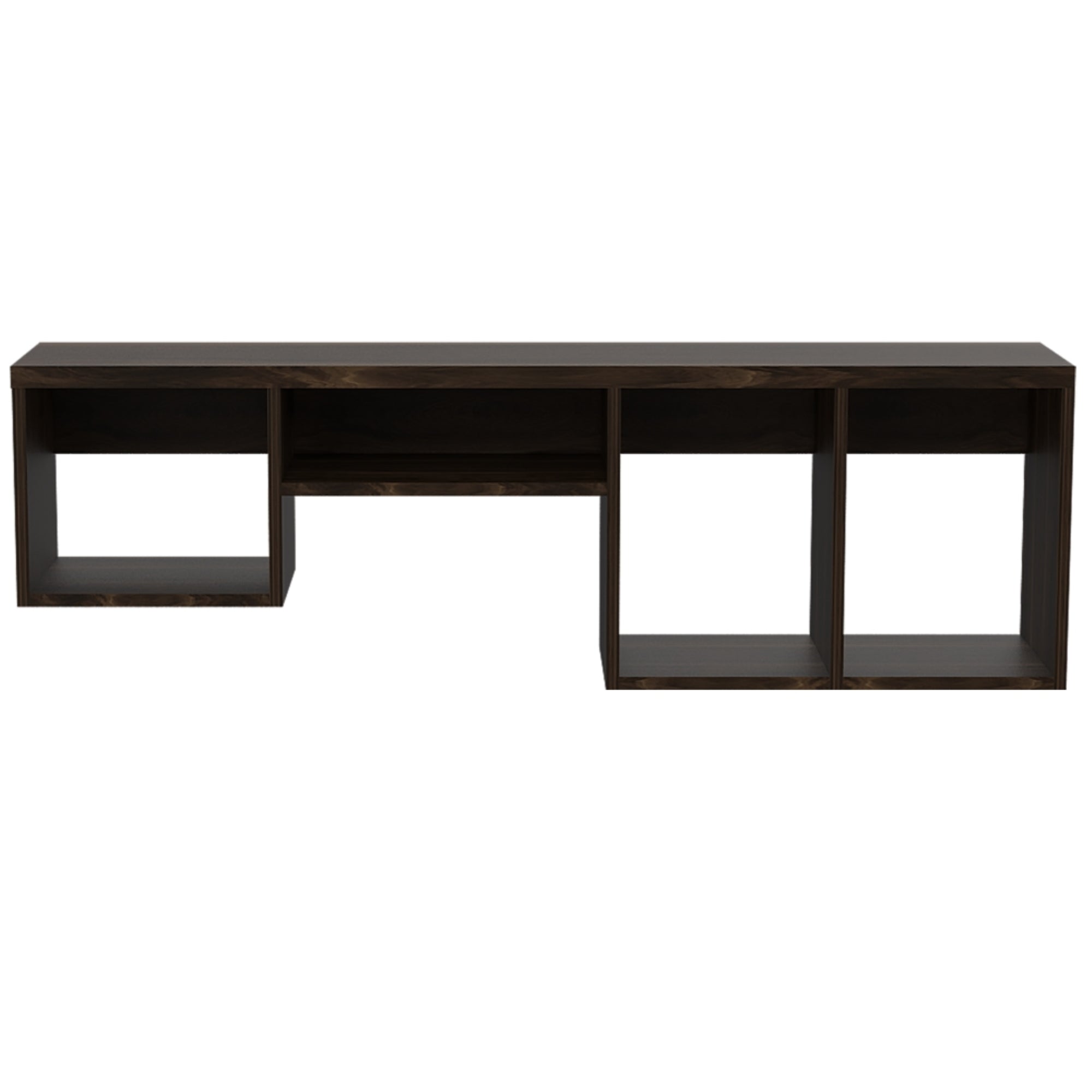 REPISA DE PARED WALL DECORATIVA CAFE OSCURO 37X120 CM - 4