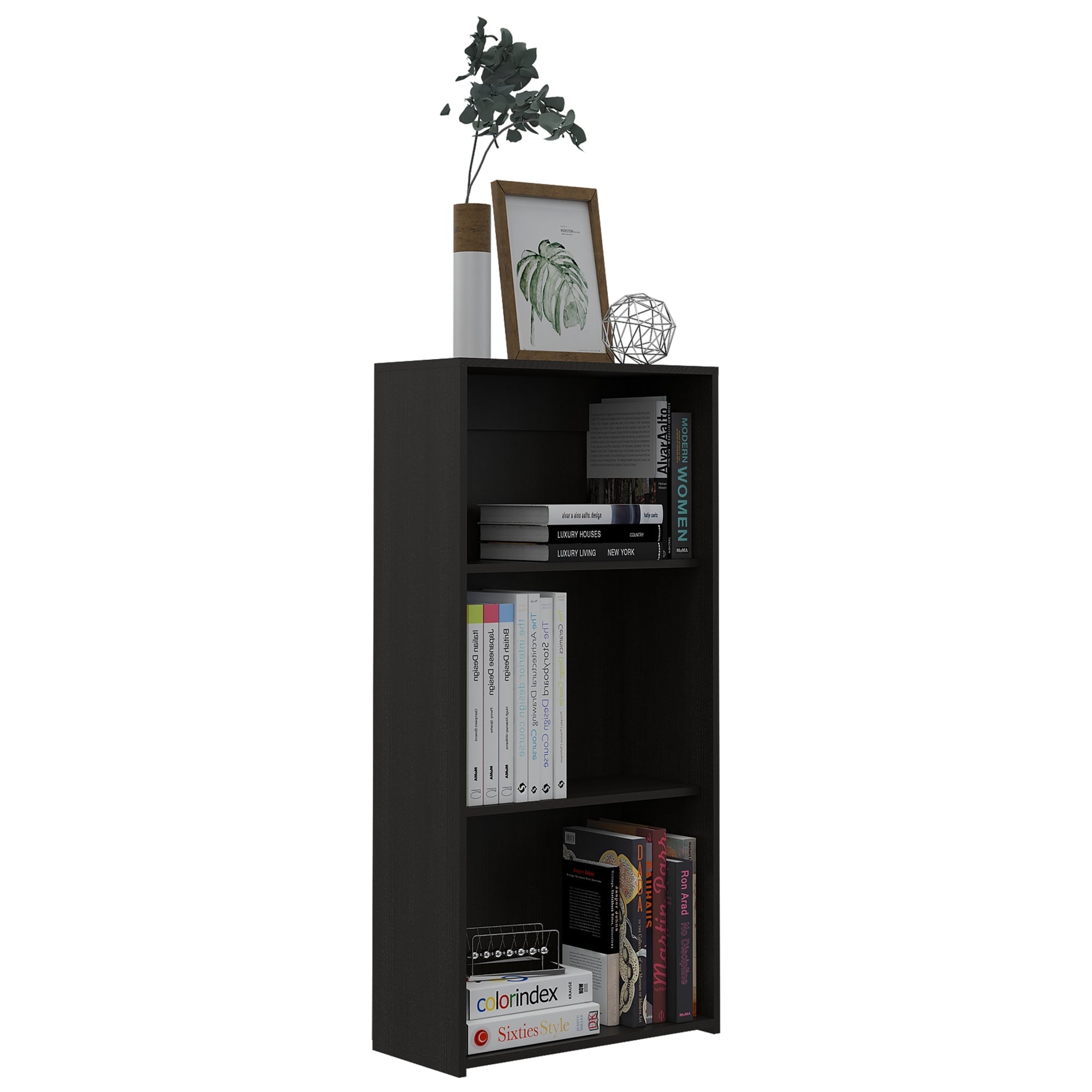 BIBLIOTECA KALO 120 WENGUE 122X58X27 CM - 1