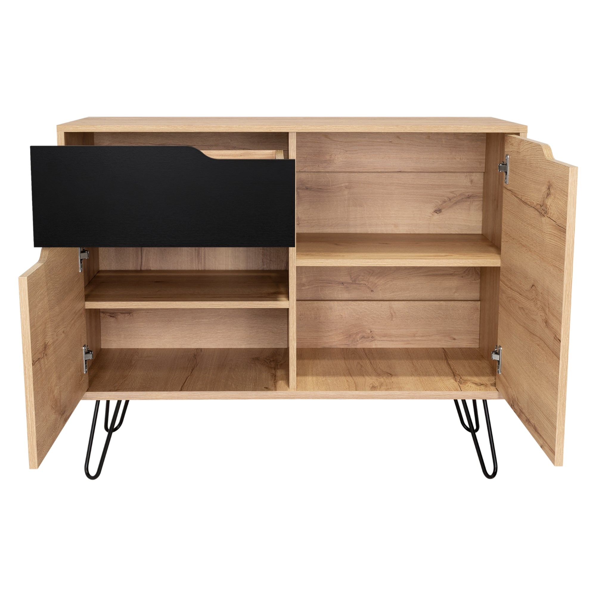 BUFFET AUDRA 2 PUERTAS 1 CAJON DUNA Y WENGUE - 7