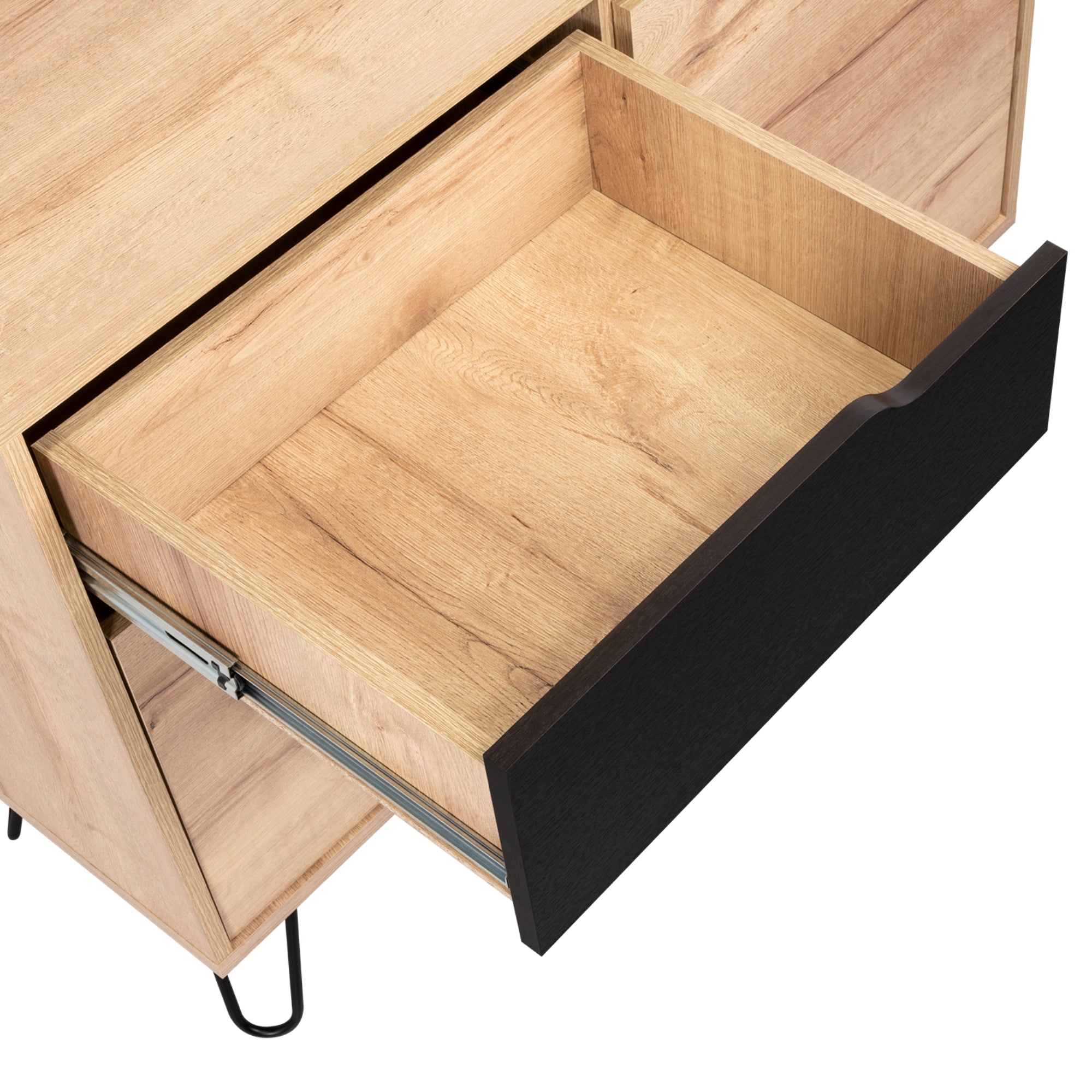 BUFFET AUDRA 2 PUERTAS 1 CAJON DUNA Y WENGUE - 9