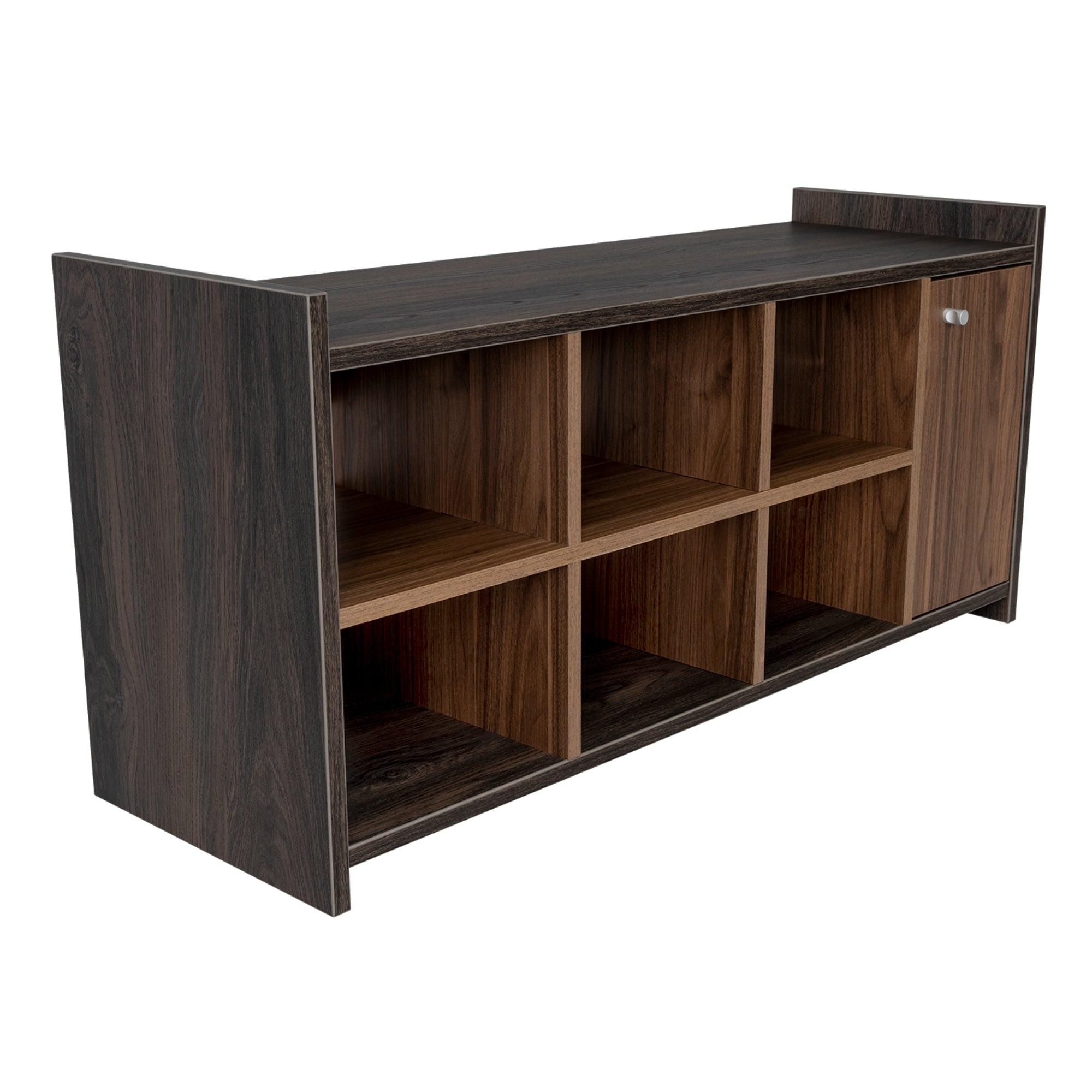 MUEBLE RECIBIDOR ZAPATERO Z-101 CARBON Y GALES 1 PUERTA - 4