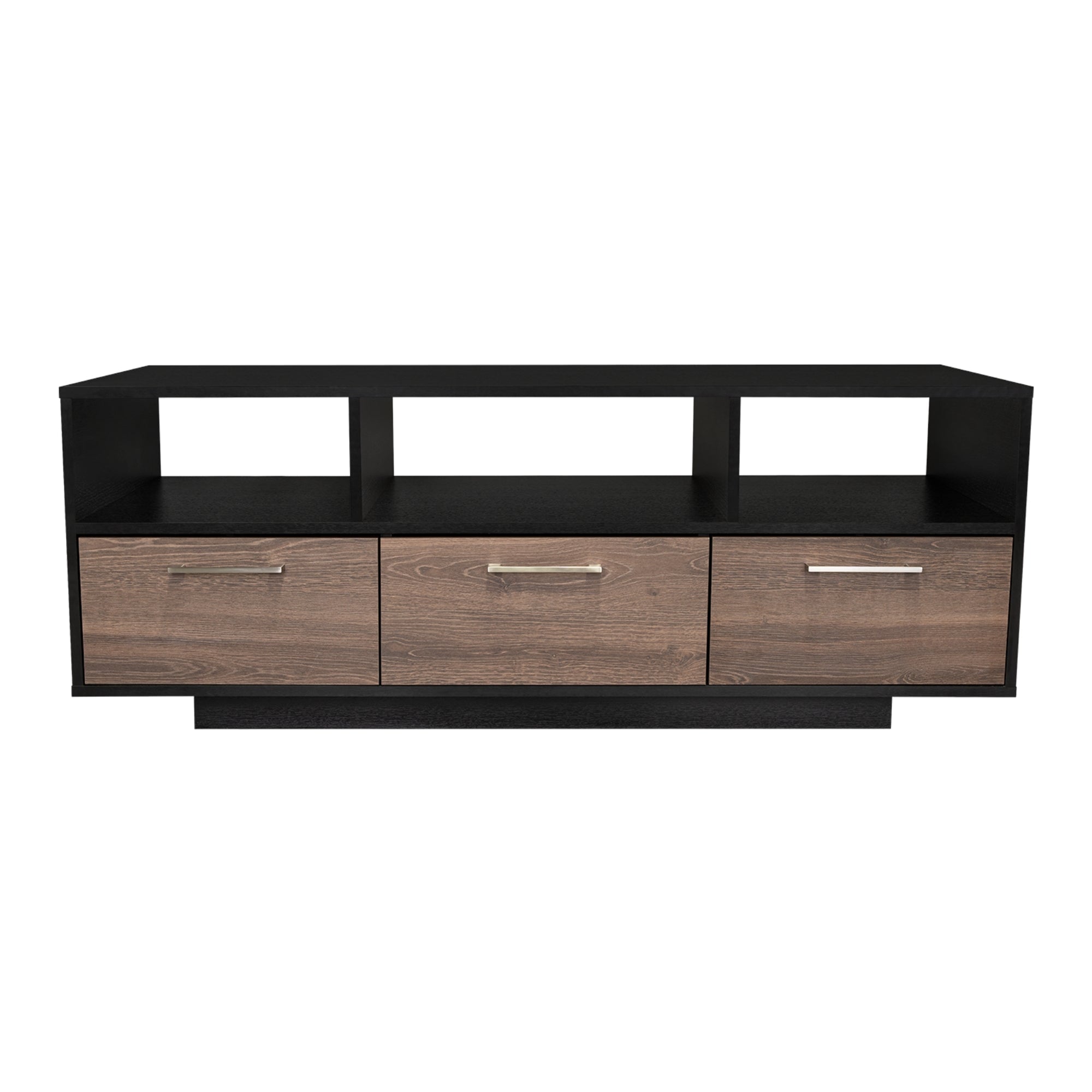 RACK TV 58' WEMA WENGUE Y COÑAC 49X130X50 CM - 5