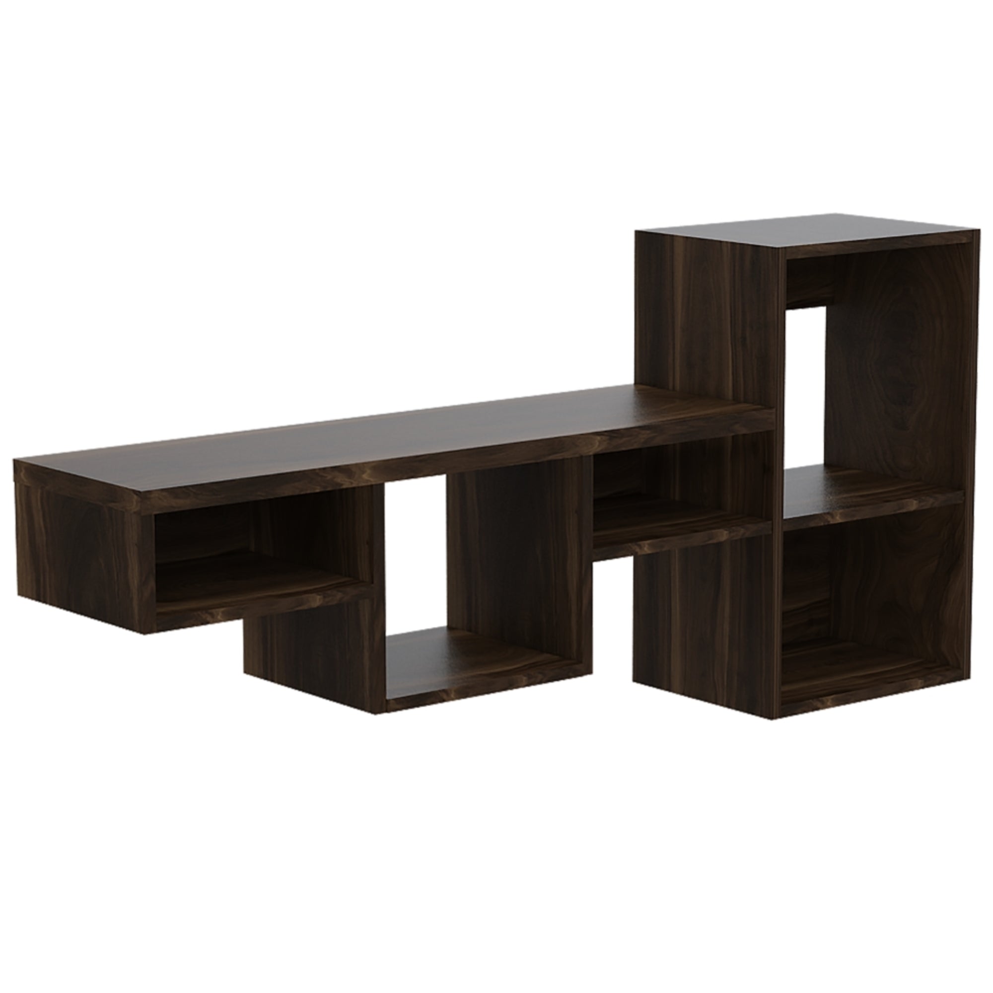REPISA DE PARED WALL CAFE OSCURO 56X120X25 CM - 3