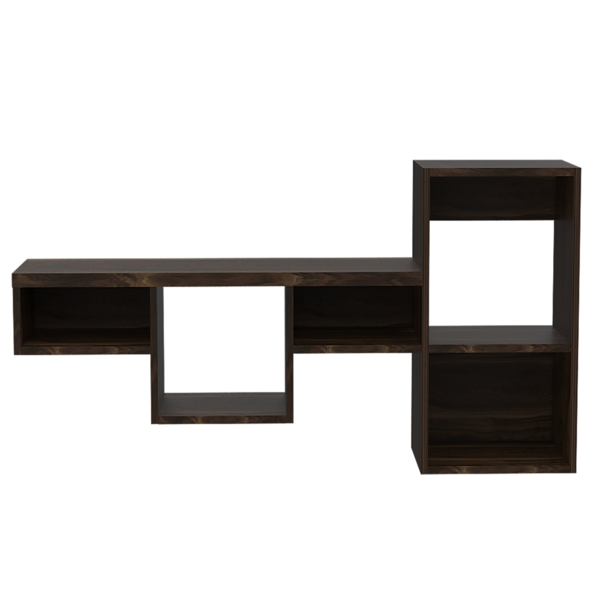 REPISA DE PARED WALL CAFE OSCURO 56X120X25 CM - 4