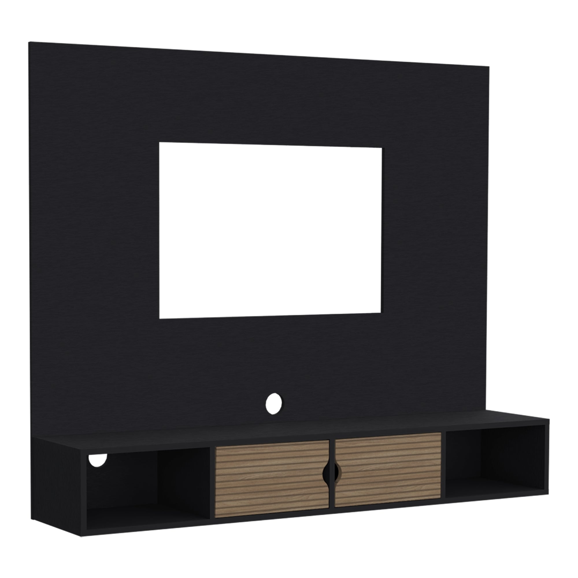 PANEL TV 60' MONTPELLIER WENGUE 120X142X31,5 CM - 5