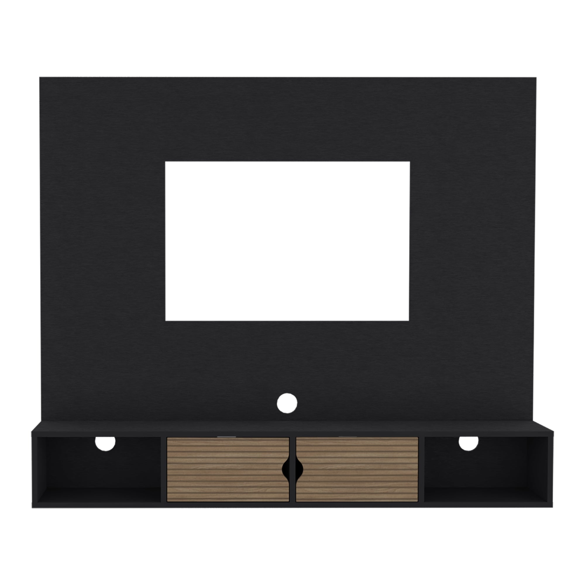 PANEL TV 60' MONTPELLIER WENGUE 120X142X31,5 CM - 6