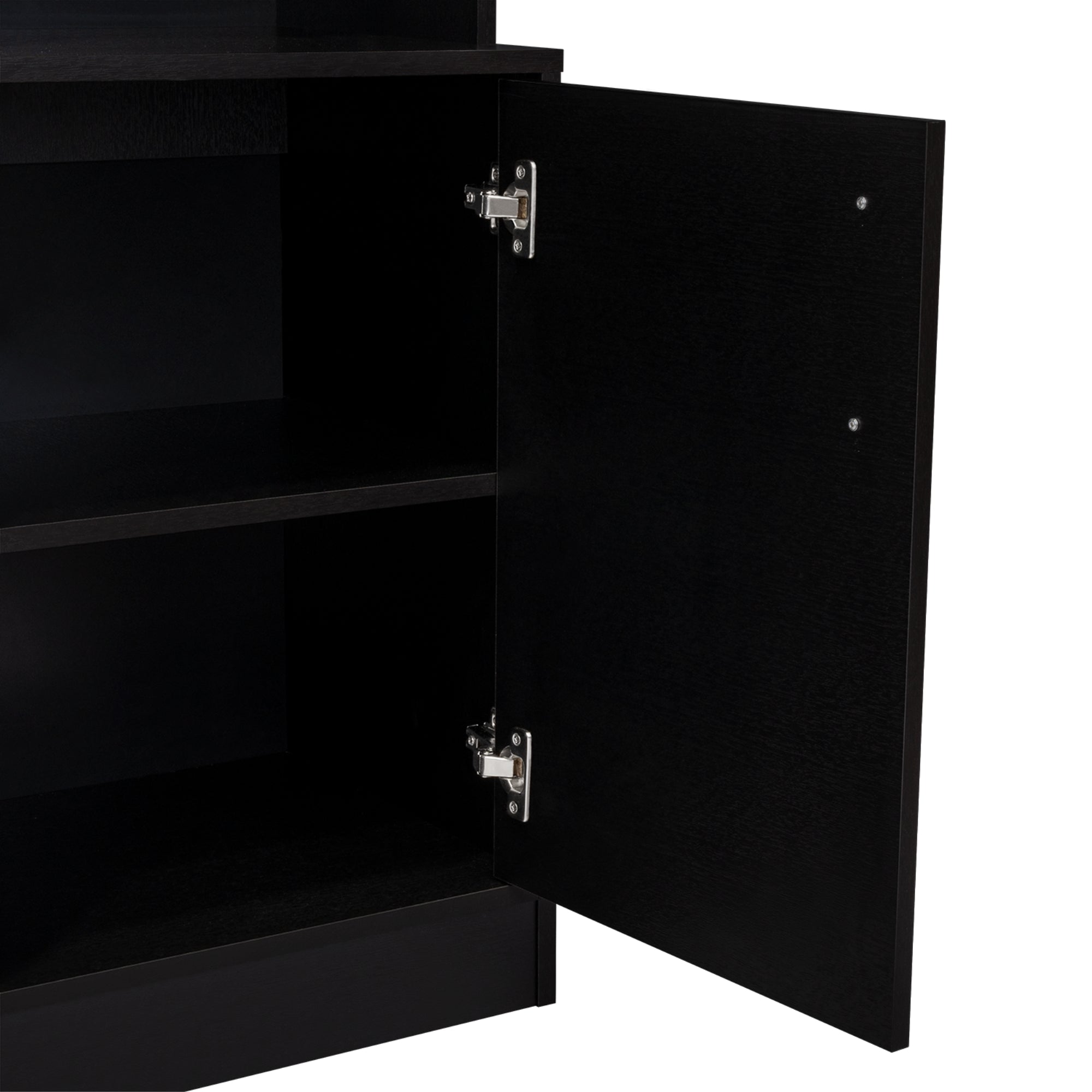 ESTANTE BAR TV 60' 9 BOTELLEROS KAVA WENGUE 180,7X200X37,6 CM - 8