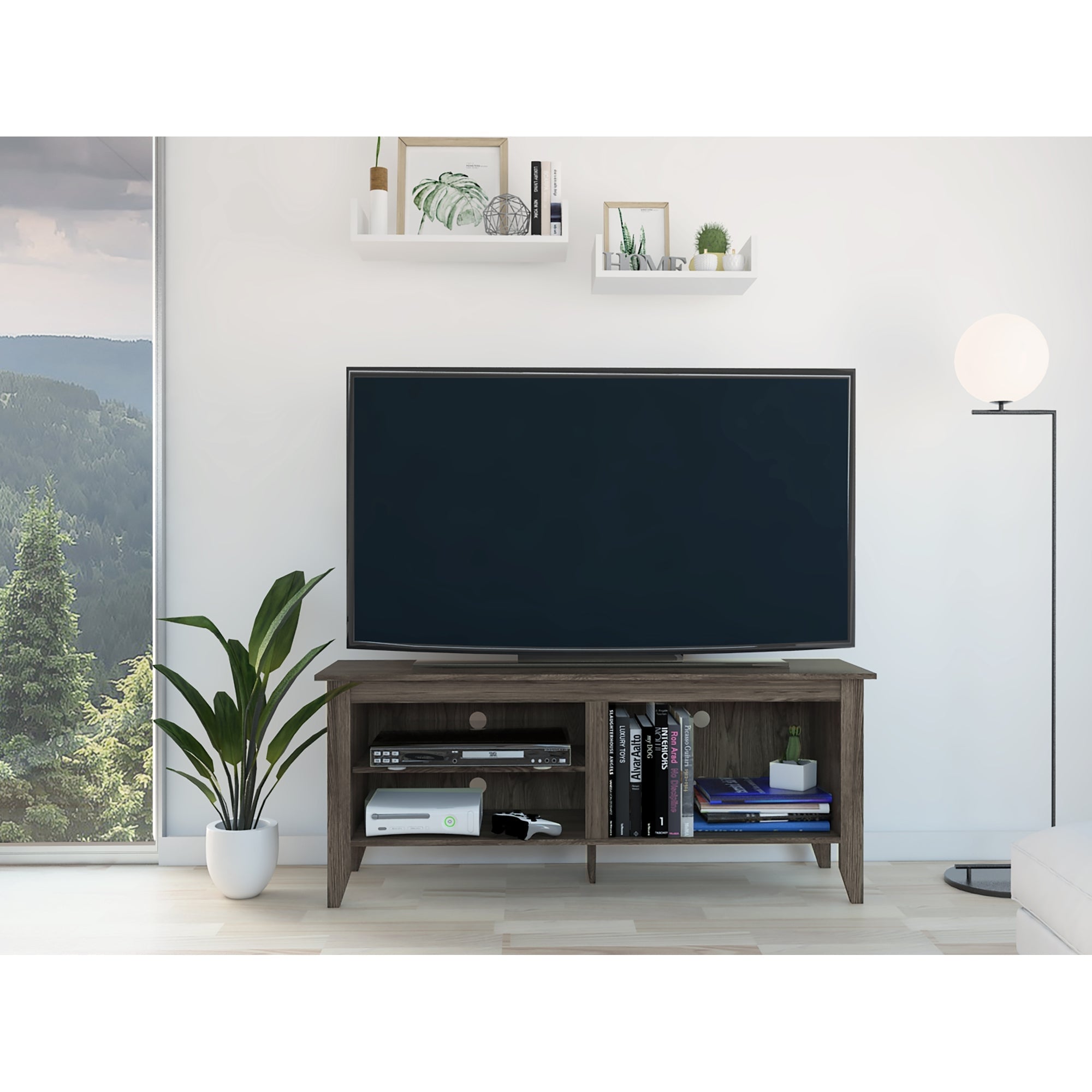 RACK TV 65' ESSENTIAL COÑAC 61X147X40 CM - 5
