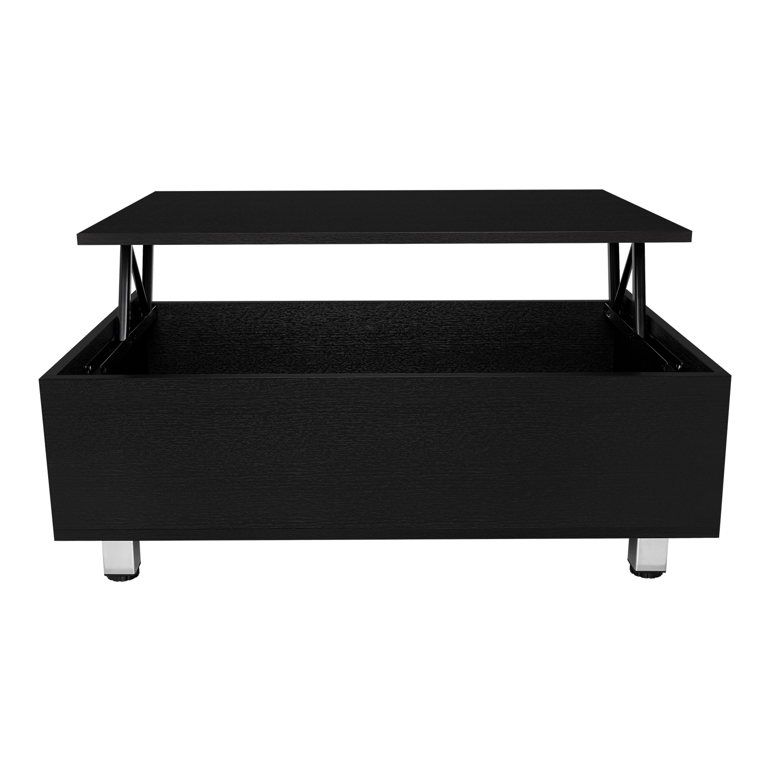 MESA DE CENTRO GAMBIA WENGUE CUBIERTA ELEVABLE - 6