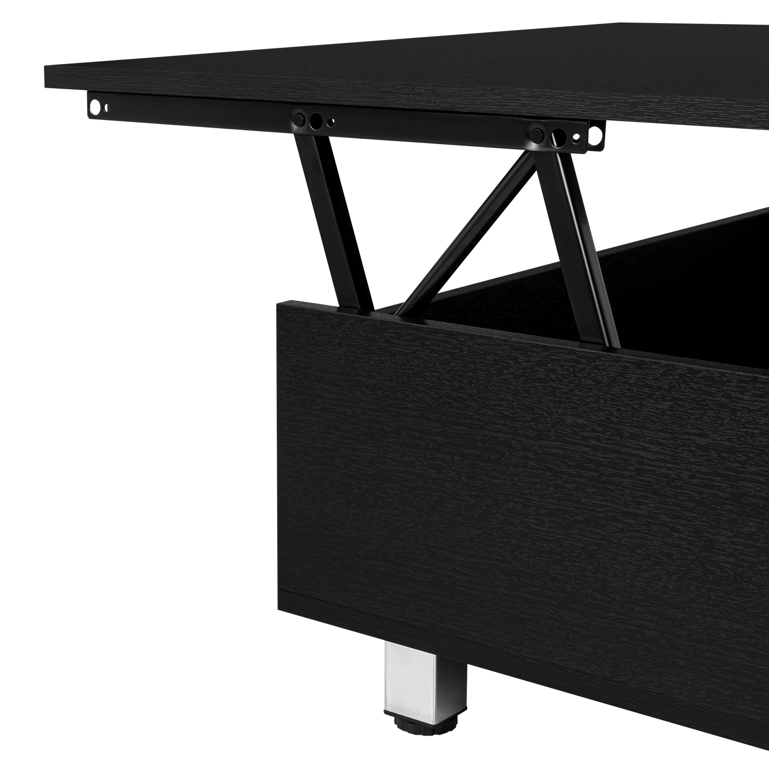 MESA DE CENTRO GAMBIA WENGUE CUBIERTA ELEVABLE - 9