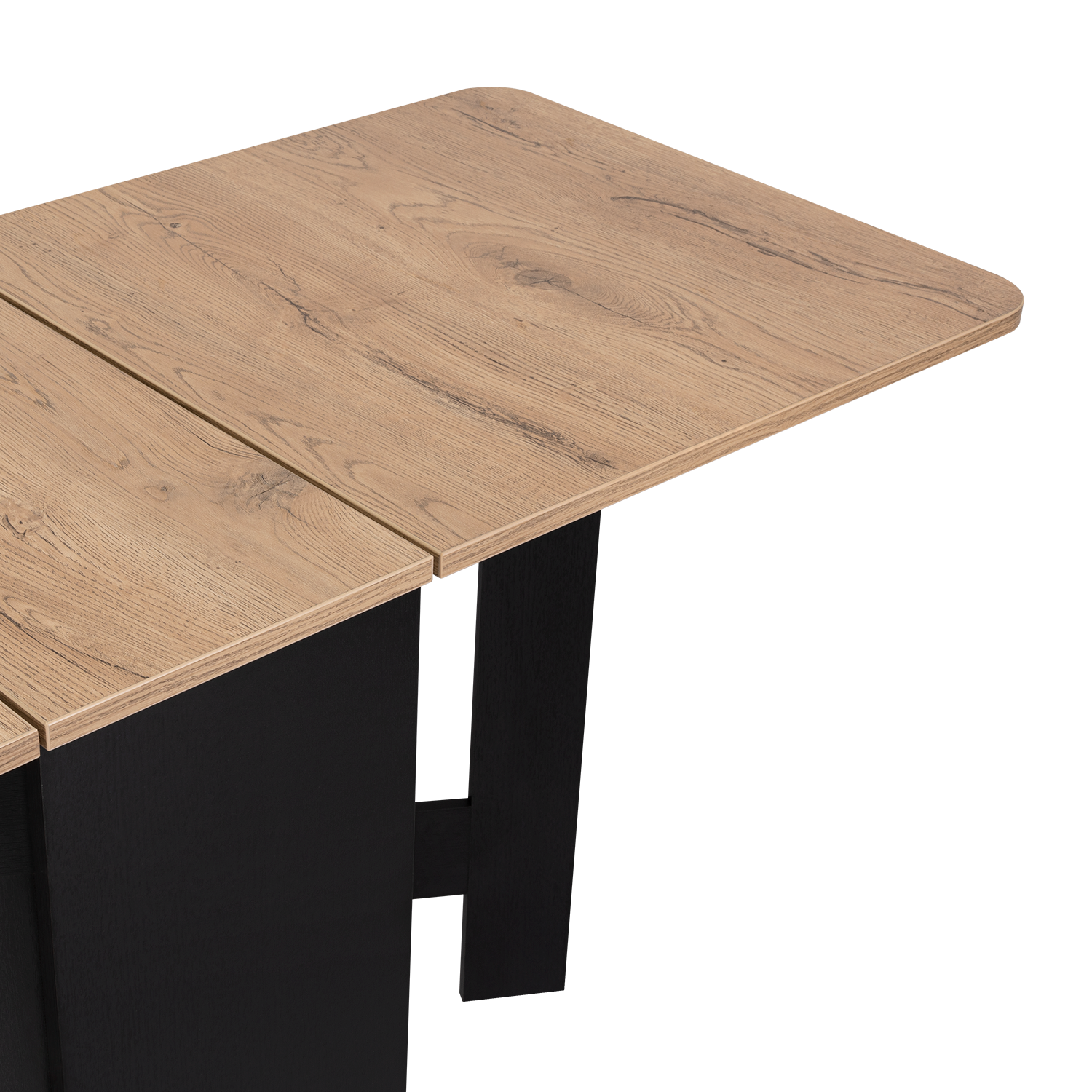 MESA ABATIBLE COMPACT WENGUE Y MACADAMIA - 7