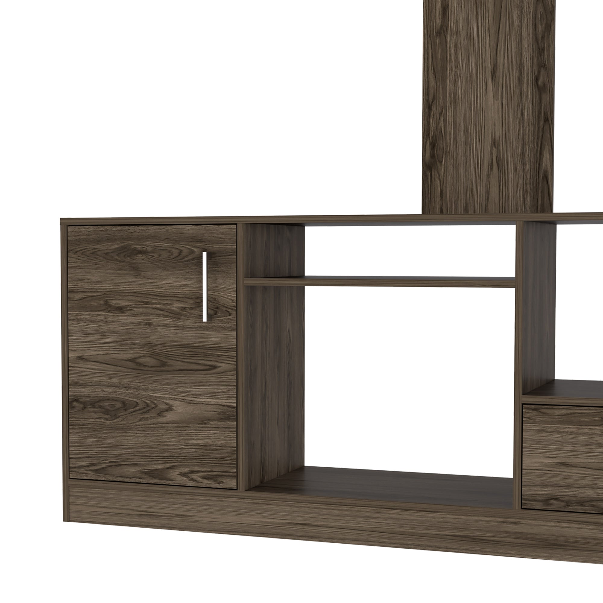 ESTANTE BAR TV 60' 9 BOTELLEROS KAVA COÑAC 180,7X200X37,6 CM - 9