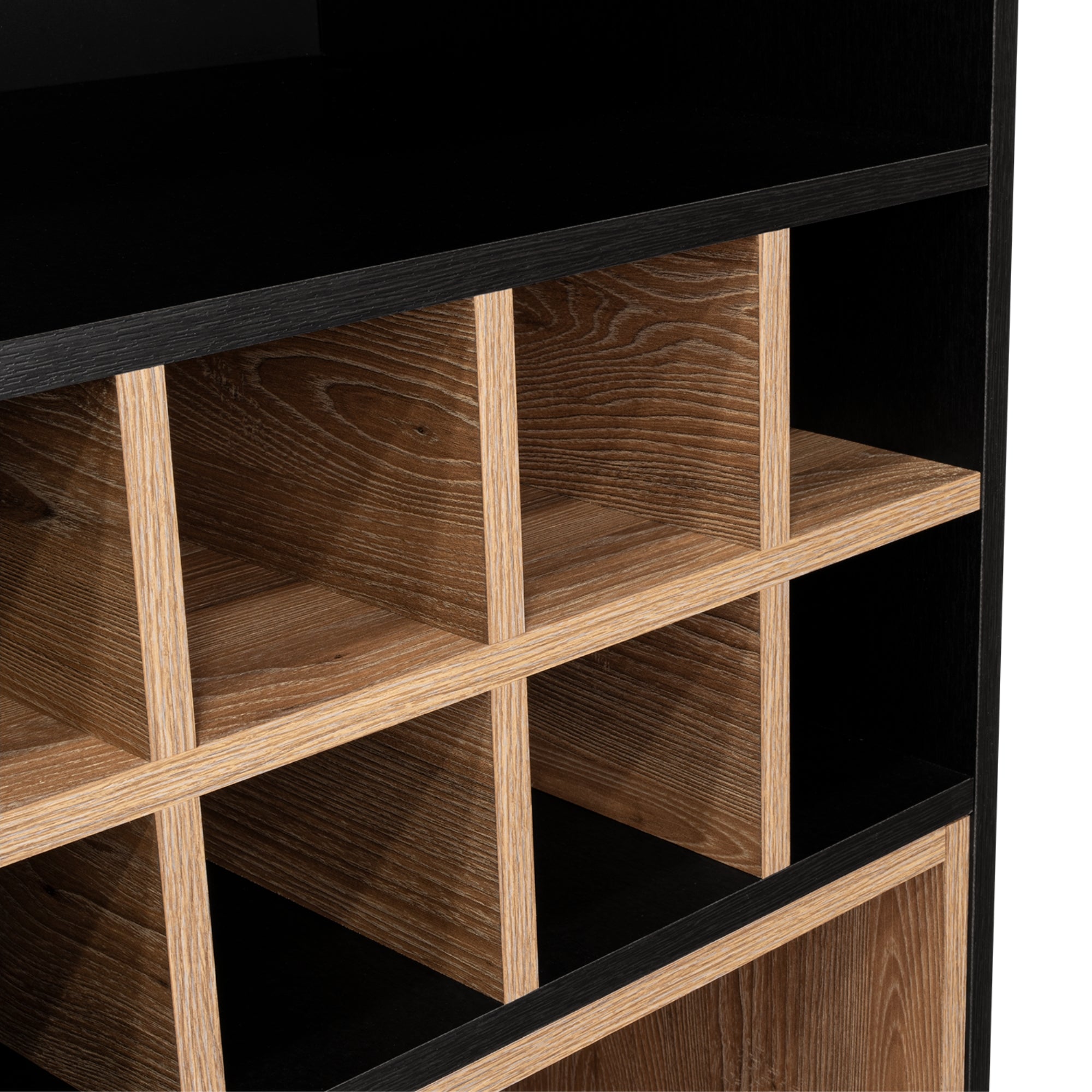 BAR ALTO KAIA WENGUE Y MIEL 180X53X40 CM - 9