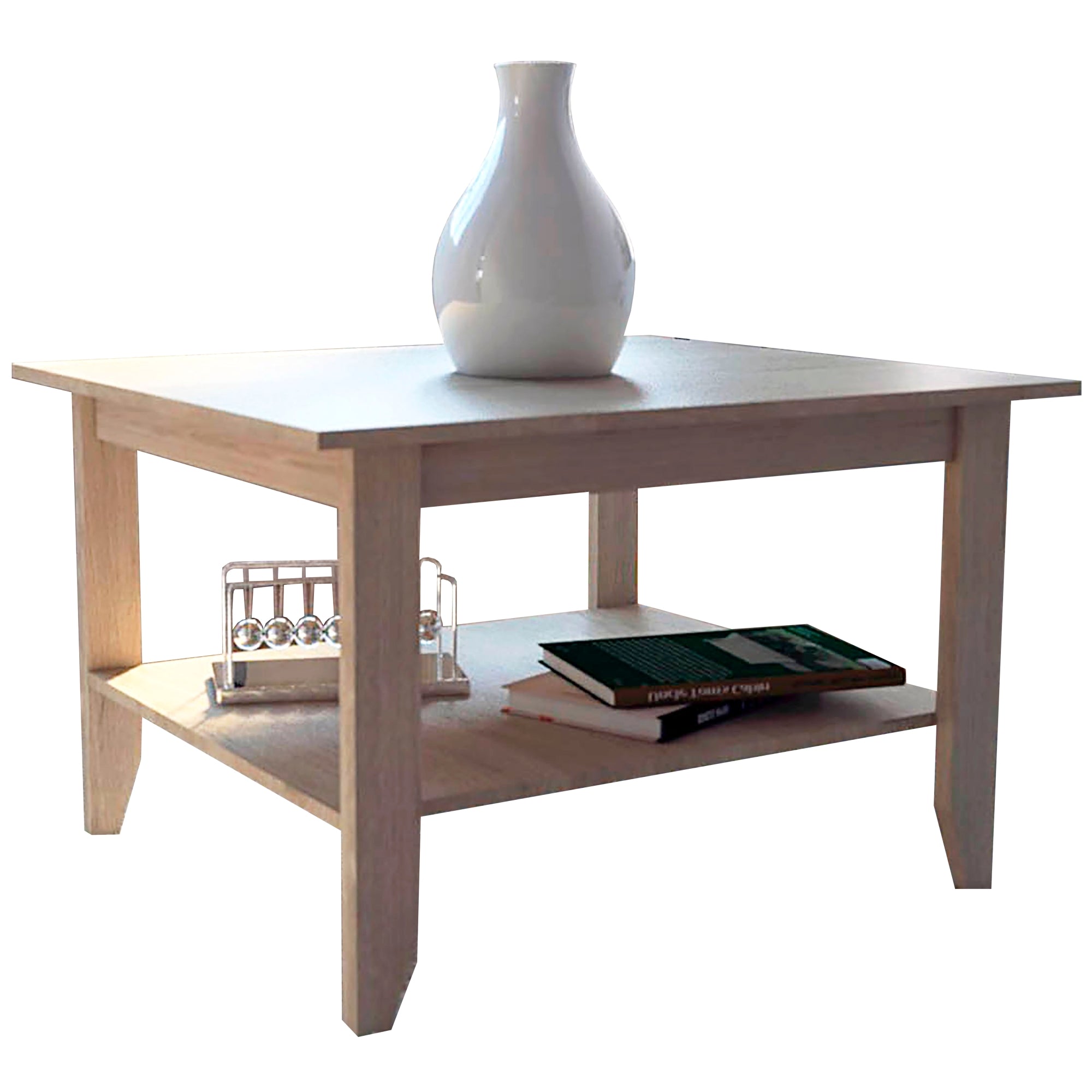 MESA DE CENTRO ESSENTIAL 45X80X70 CM ROVERE - 1