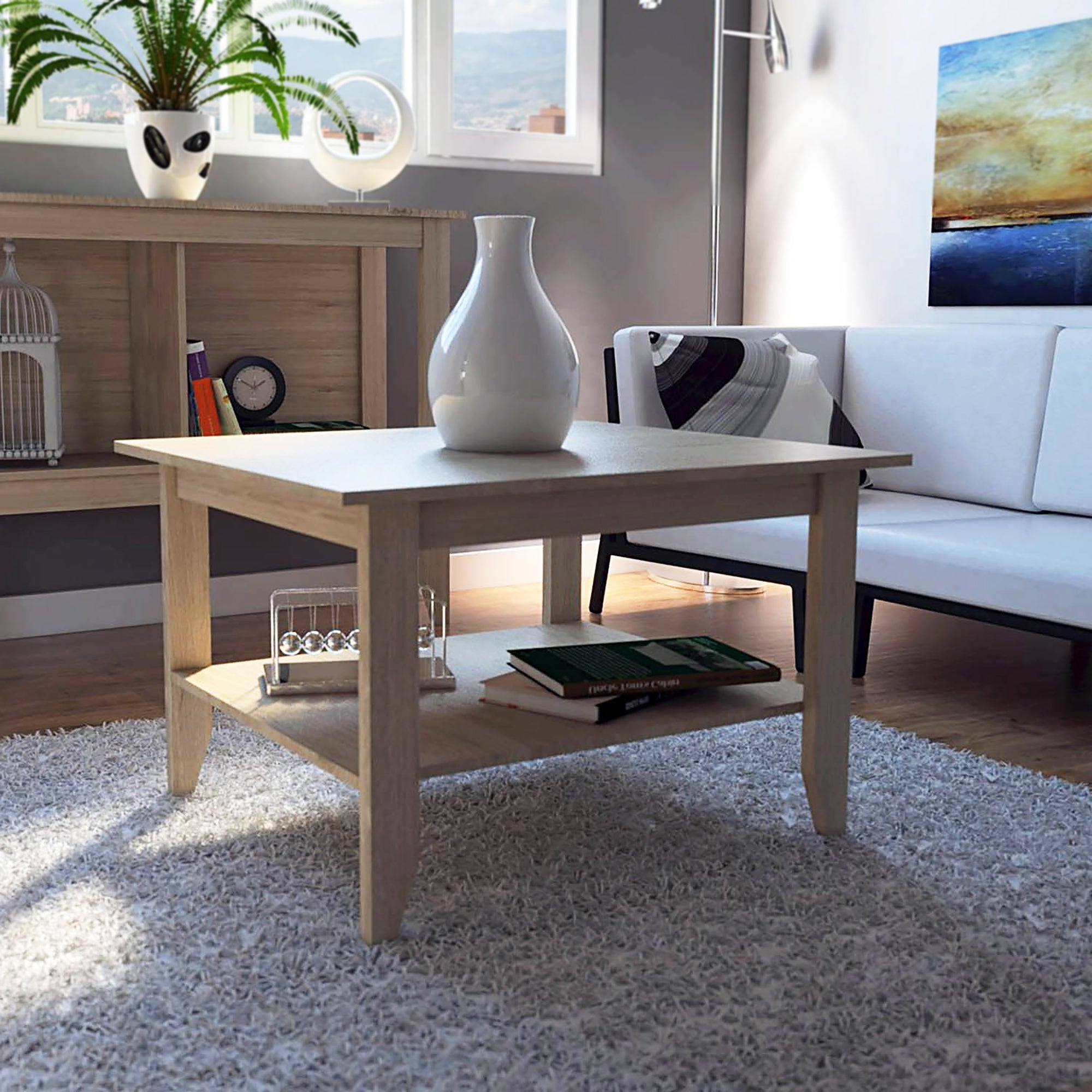 MESA DE CENTRO ESSENTIAL 45X80X70 CM ROVERE - 4