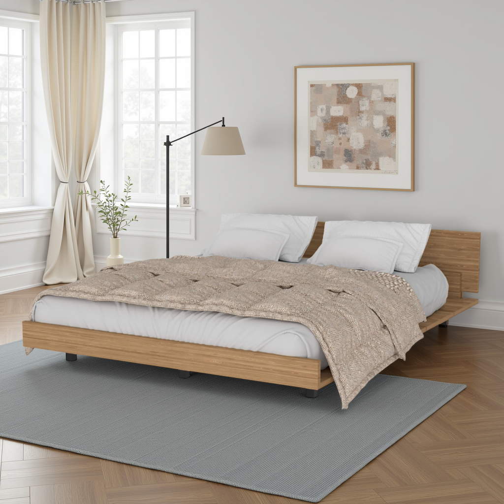 BASE DE CAMA KAIA 2 PLAZAS ROVERE 51X160X212 CM - 6
