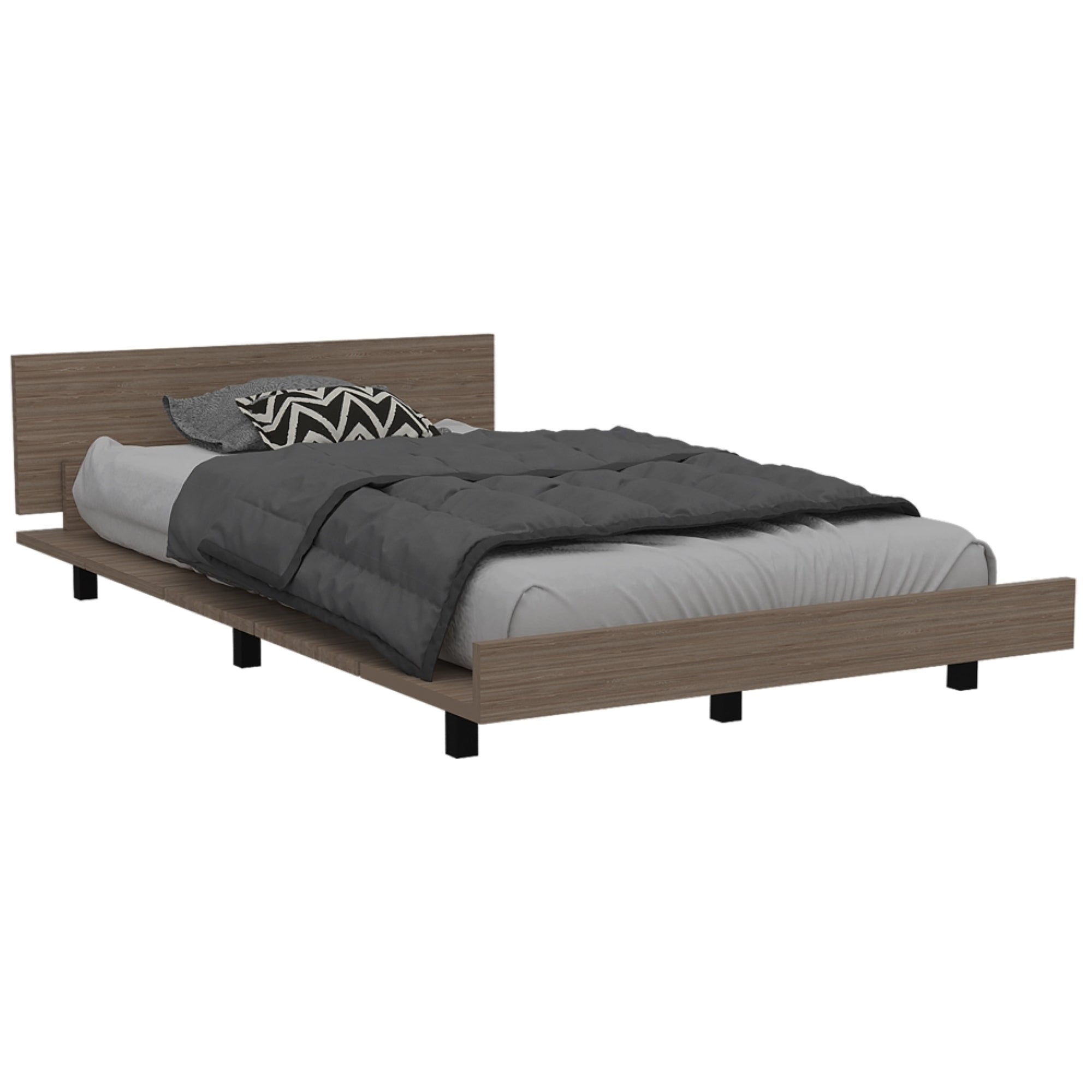 BASE DE CAMA KAIA 1 PLAZA 120 CM MIEL - 1