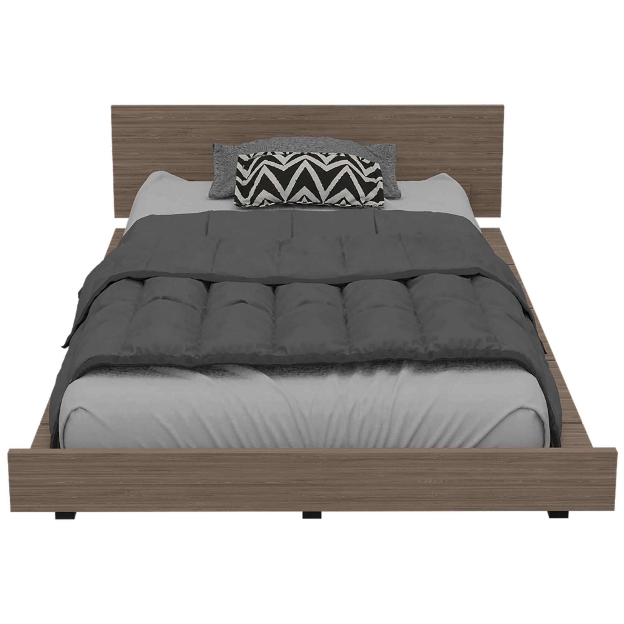 BASE DE CAMA KAIA 1 PLAZA 120 CM MIEL - 2