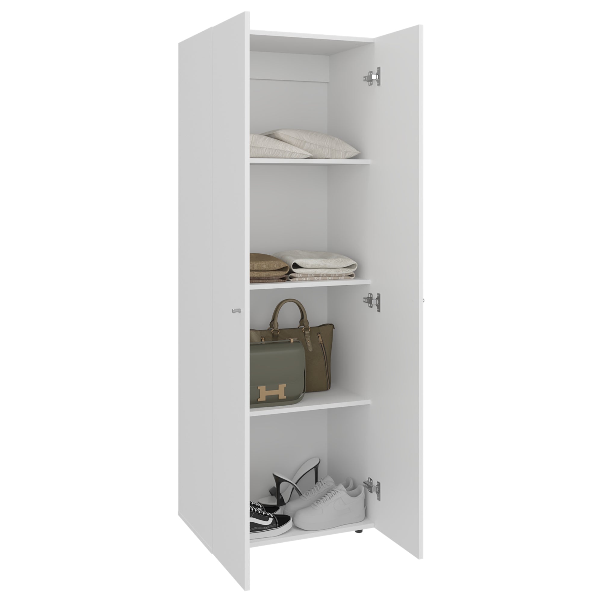 CLOSET 2 PUERTAS TUHOME 170X60X40,2 CM BLANCO - 1