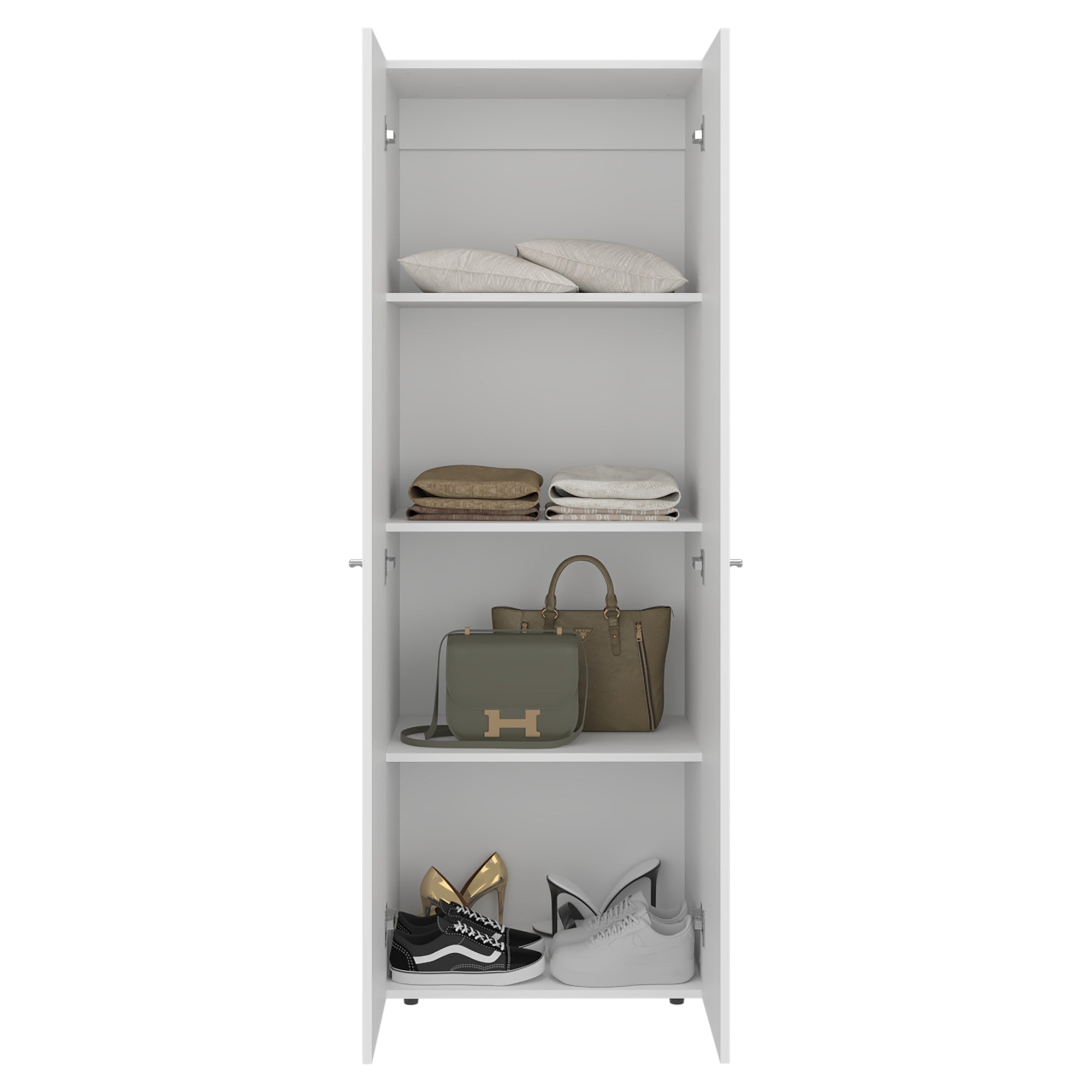 CLOSET 2 PUERTAS TUHOME 170X60X40,2 CM BLANCO - 2