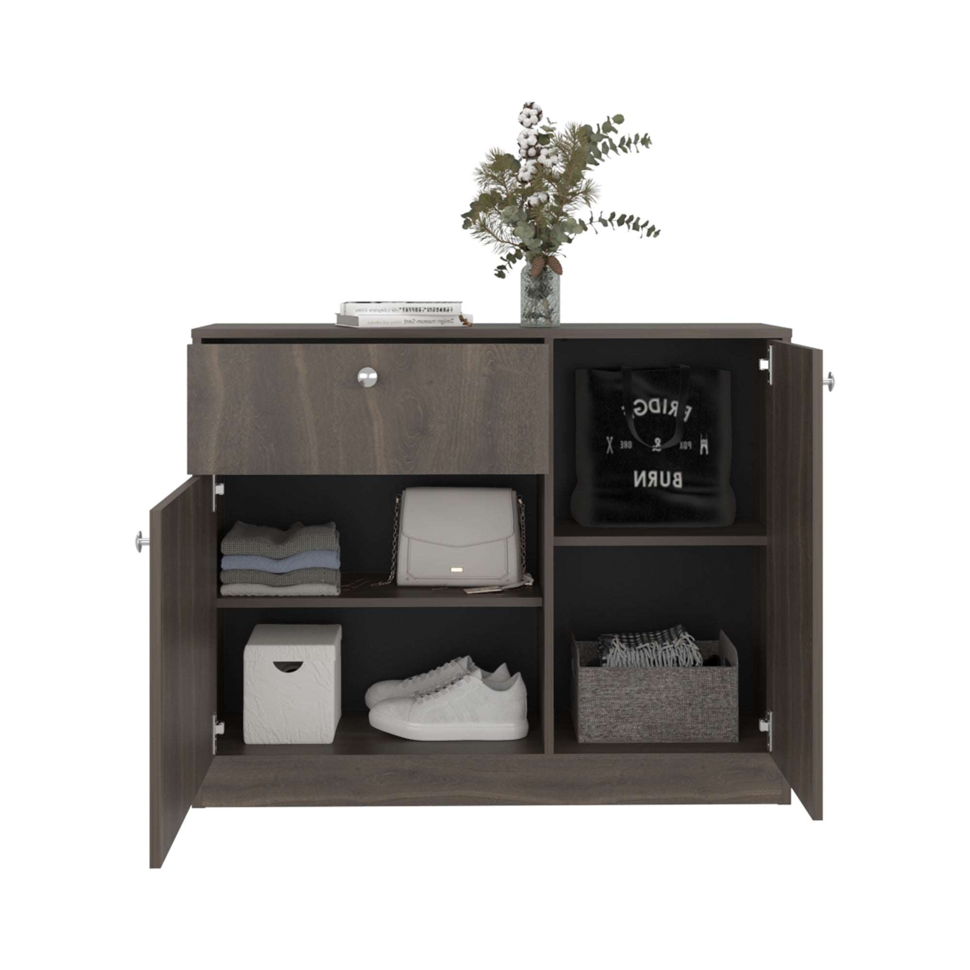 COMODA PRAGA 1 CAJON 2 PUERTAS MILAN 80X100X30,2 CM - 2