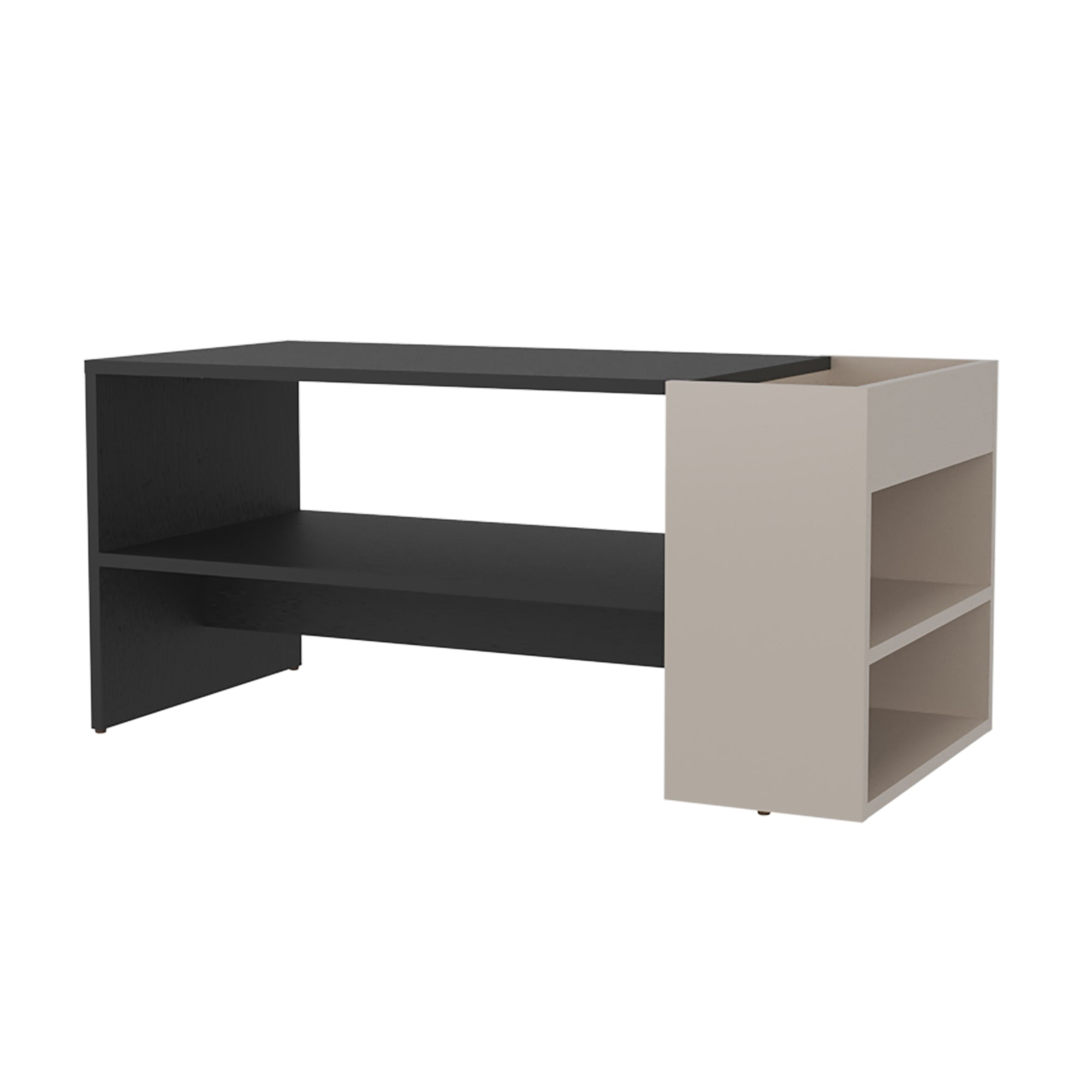 MESA CENTRO ADEL 42X91X45 CM CAPRI Y WENGUE - 3