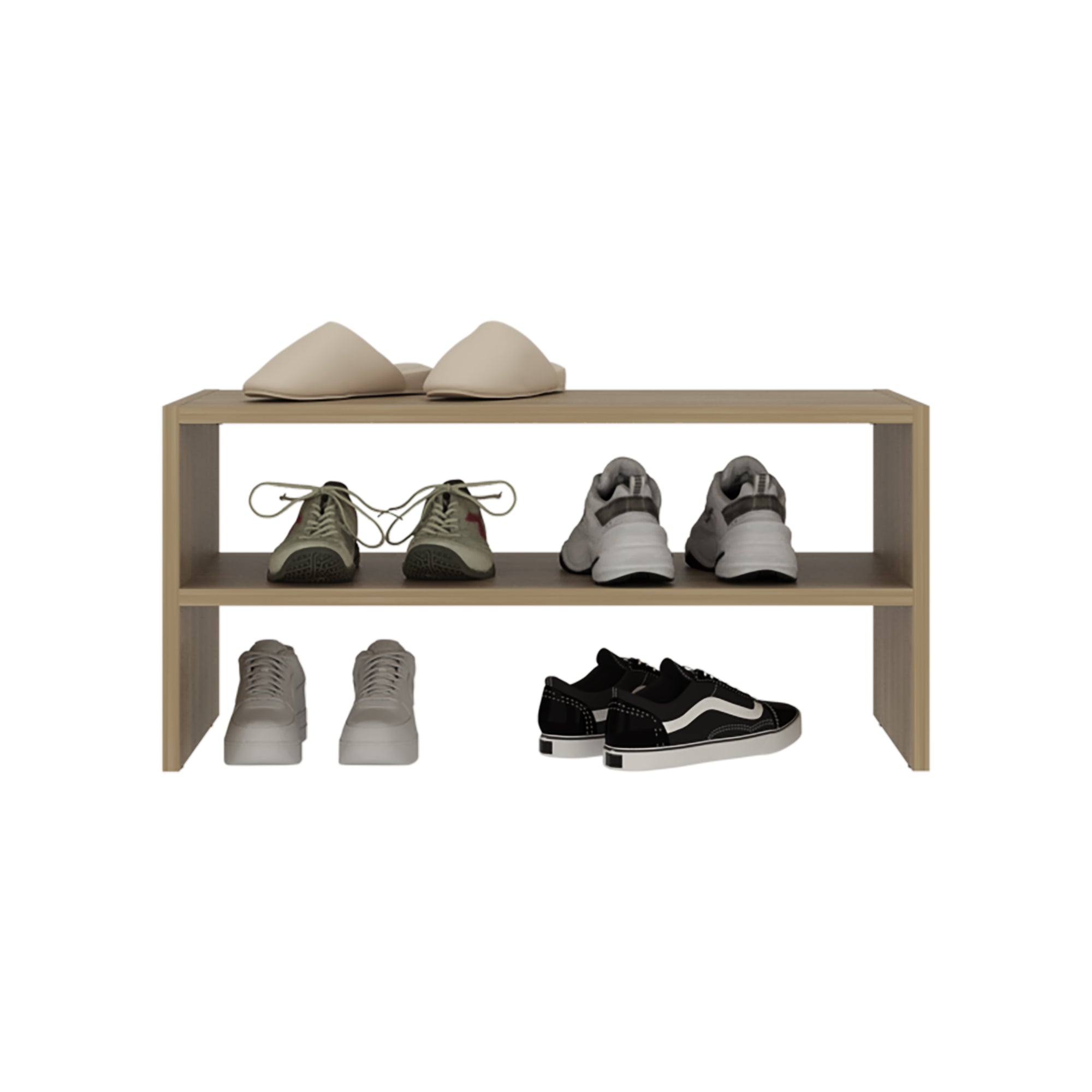 MODULO ZAPATERO Z-72 APILABLE FRESNO 34,9X72X34,1 CM - 2