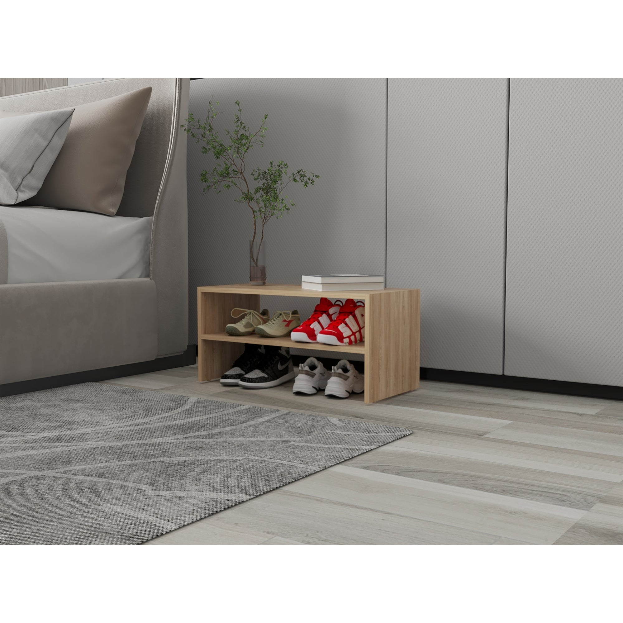 MODULO ZAPATERO Z-72 APILABLE FRESNO 34,9X72X34,1 CM - 5