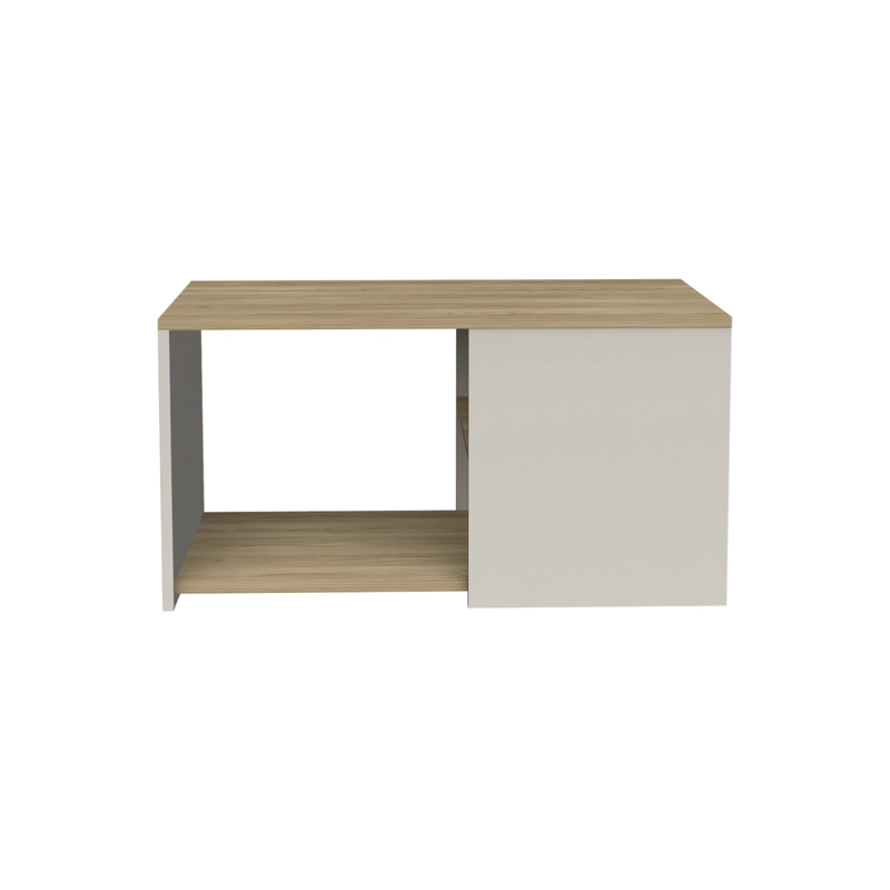 MESA DE CENTRO ADEL CAPRI Y FRESNO EUROPEO 42,1X80,1X45,1 CM - 2