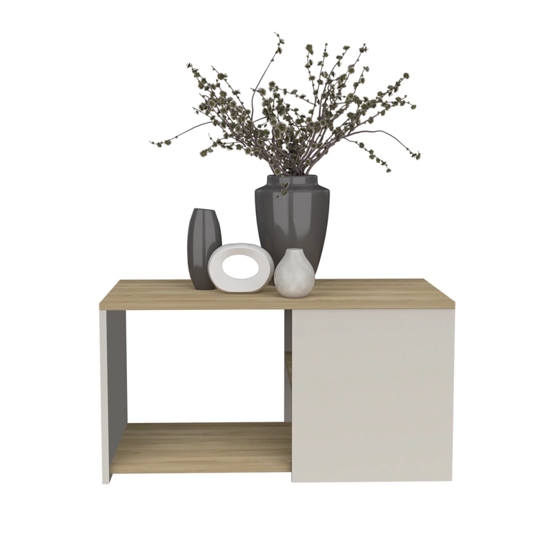 MESA DE CENTRO ADEL CAPRI Y FRESNO EUROPEO 42,1X80,1X45,1 CM - 4