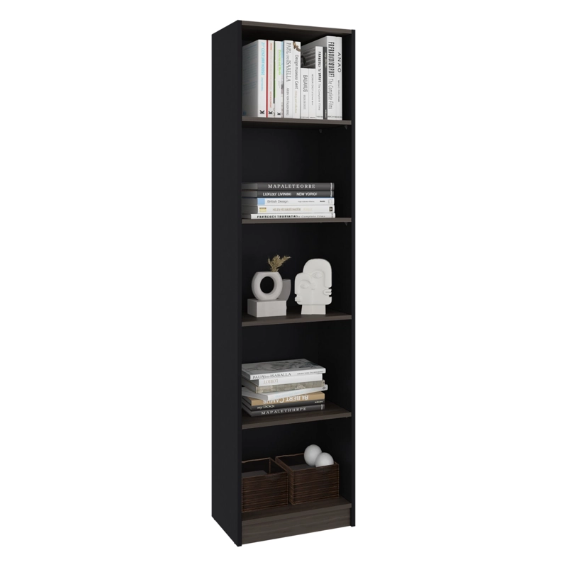 ESTANTE 4 REPISAS HOME E2 180,6X45X29,9 CM WENGUE Y MILAN - 3