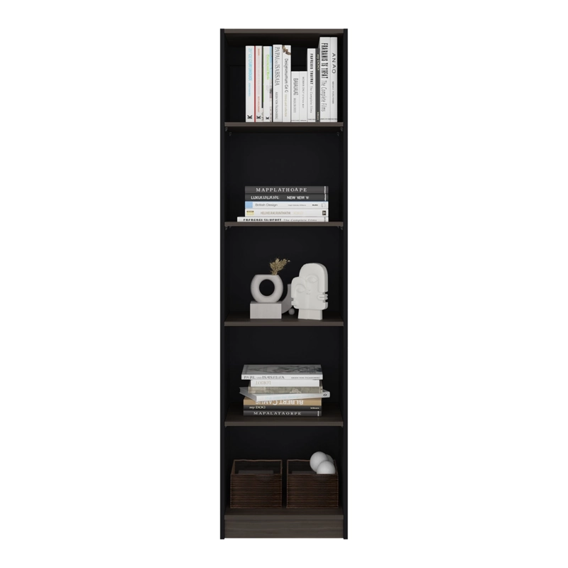 ESTANTE 4 REPISAS HOME E2 180,6X45X29,9 CM WENGUE Y MILAN - 4