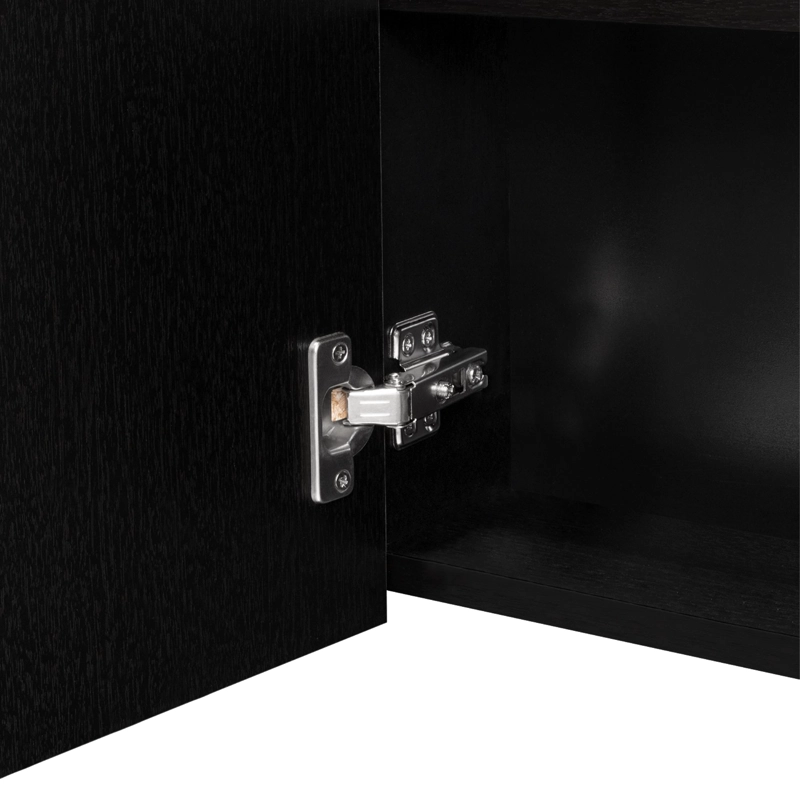 BOTIQUIN PARA BAÑO LUMO 50.5X40X12.2 CM WENGUE CON ESPEJO - 2