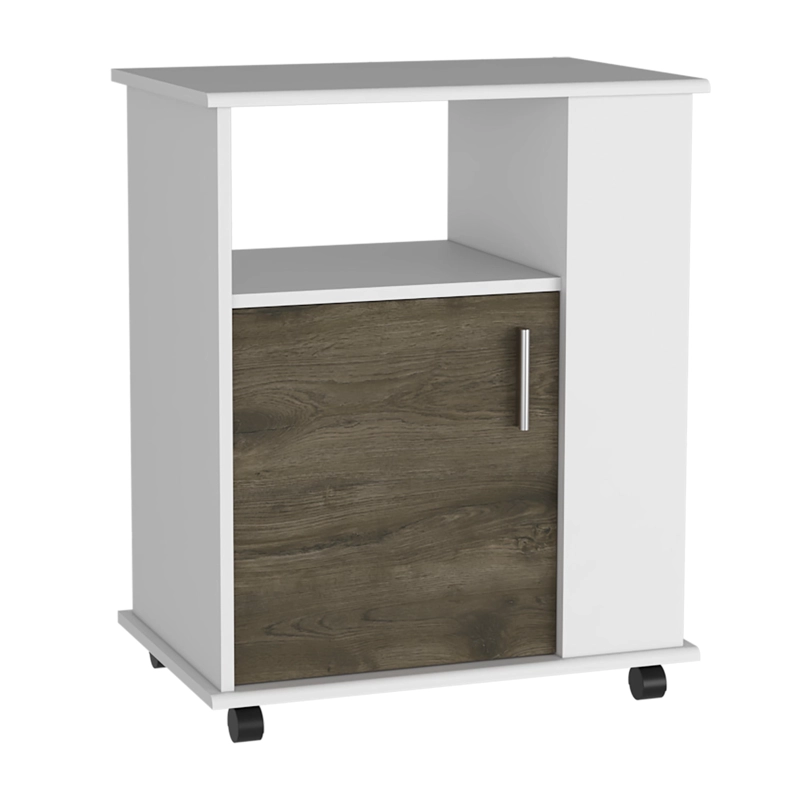 MUEBLE DE COCINA PARA MICROONDAS KIT BLANCO Y BELLOTA 73,6X60X40 CM - 1