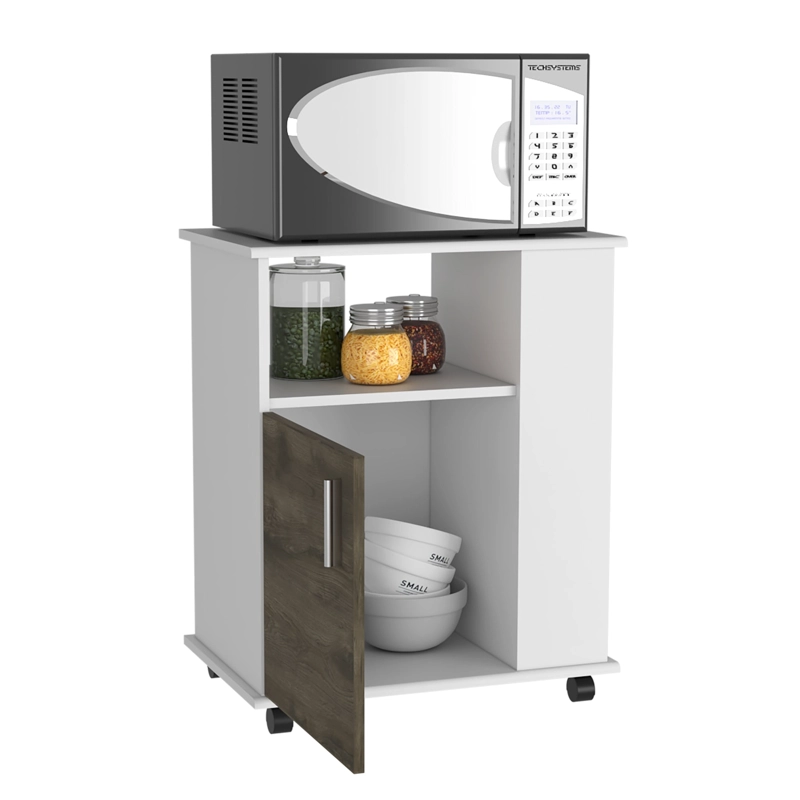 MUEBLE DE COCINA PARA MICROONDAS KIT BLANCO Y BELLOTA 73,6X60X40 CM - 8