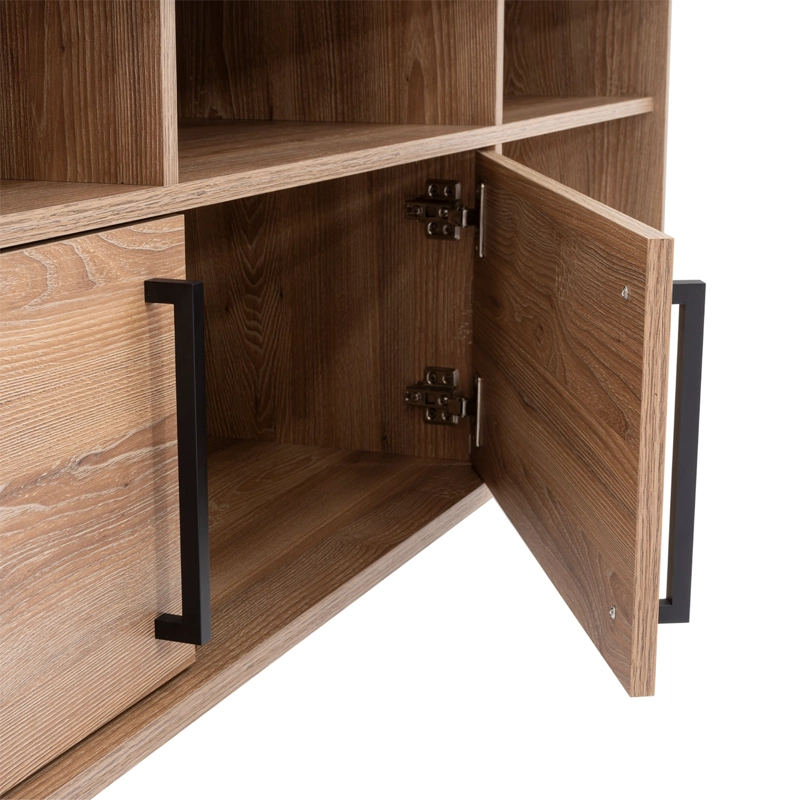RACK DE TV 70' KAREV 2 PUERTAS MIEL 53,4X158,5X34,6 CM - 2