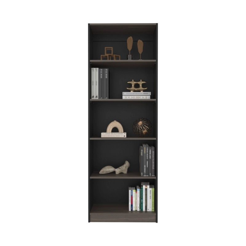 ESTANTE 4 REPISAS HOME E3 180,6X62,8X29,9 CM WENGUE Y MILAN - 4