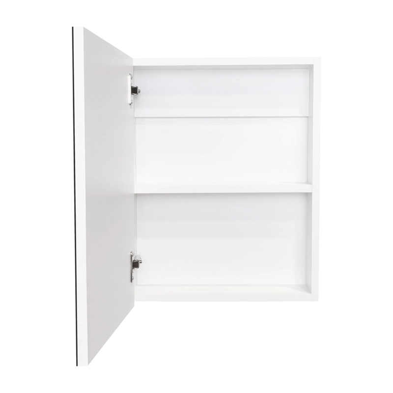 BOTIQUIN PARA BAÑO LUMO 50X40X12 CM BLANCO CON ESPEJO - 3